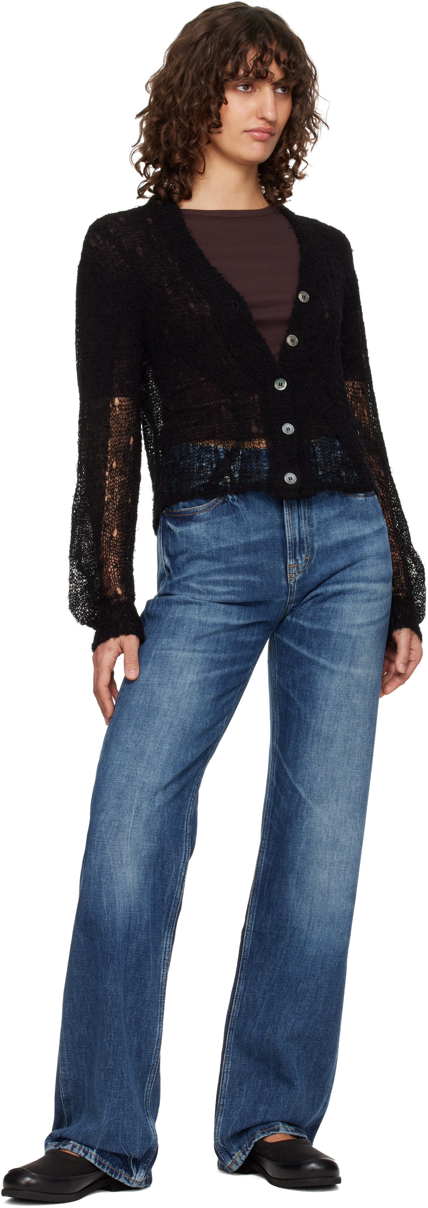 OUR LEGACY: Indigo Wata Cut Jeans | SSENSE