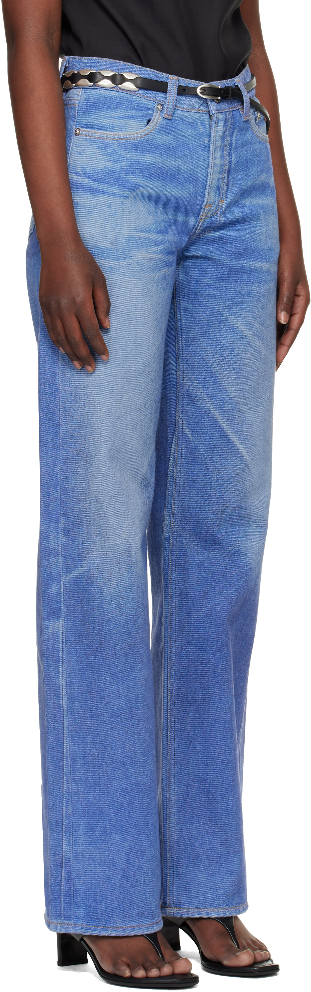 OUR LEGACY - Jean Wata Cut bleu