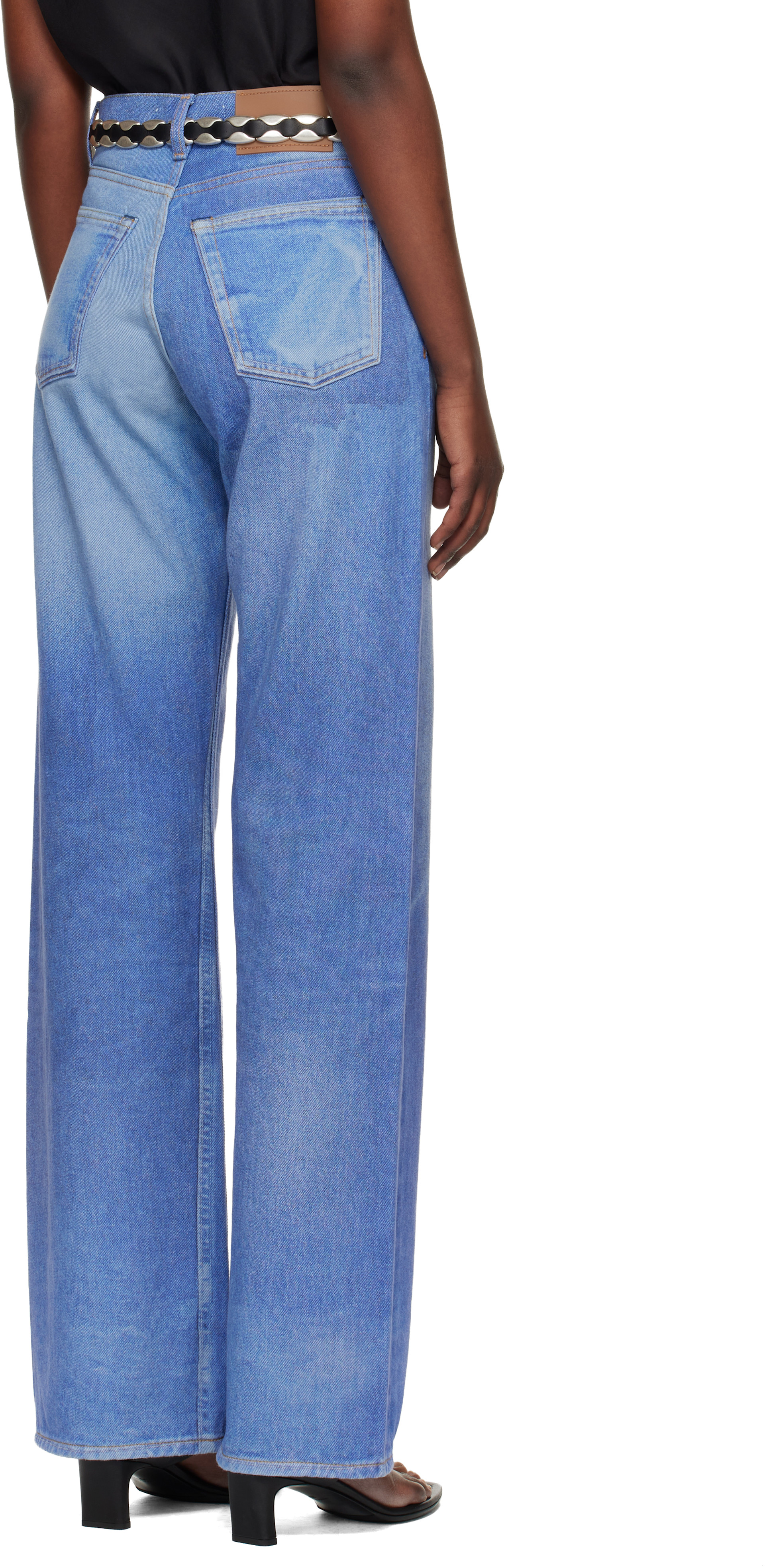 OUR LEGACY - Jean Wata Cut bleu