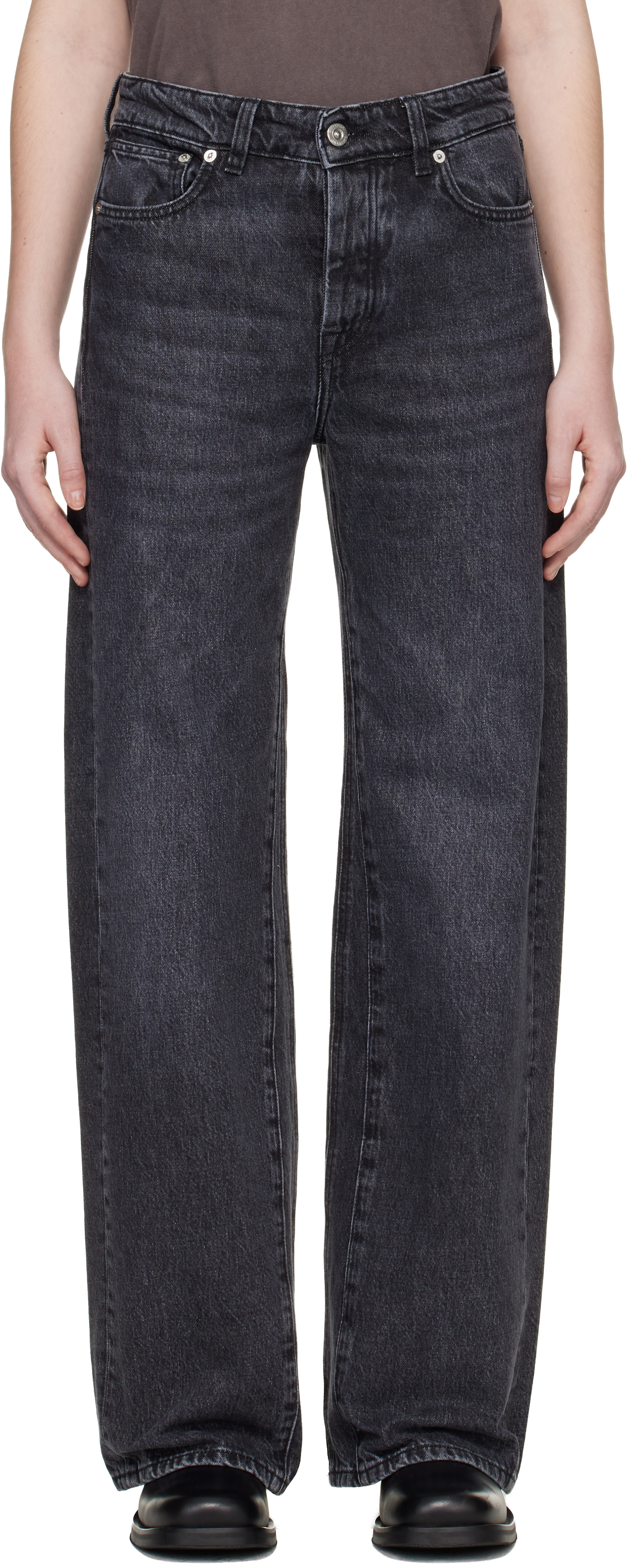OUR LEGACY - Jean Treble Cut noir