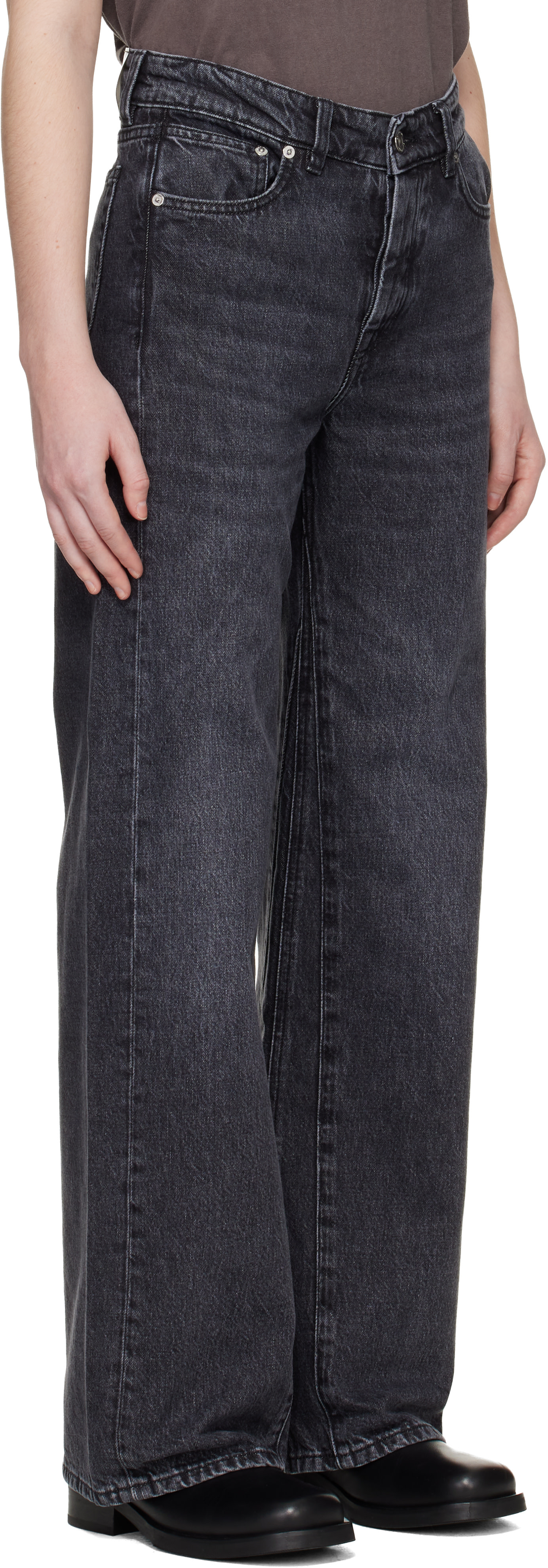 OUR LEGACY - Jean Treble Cut noir