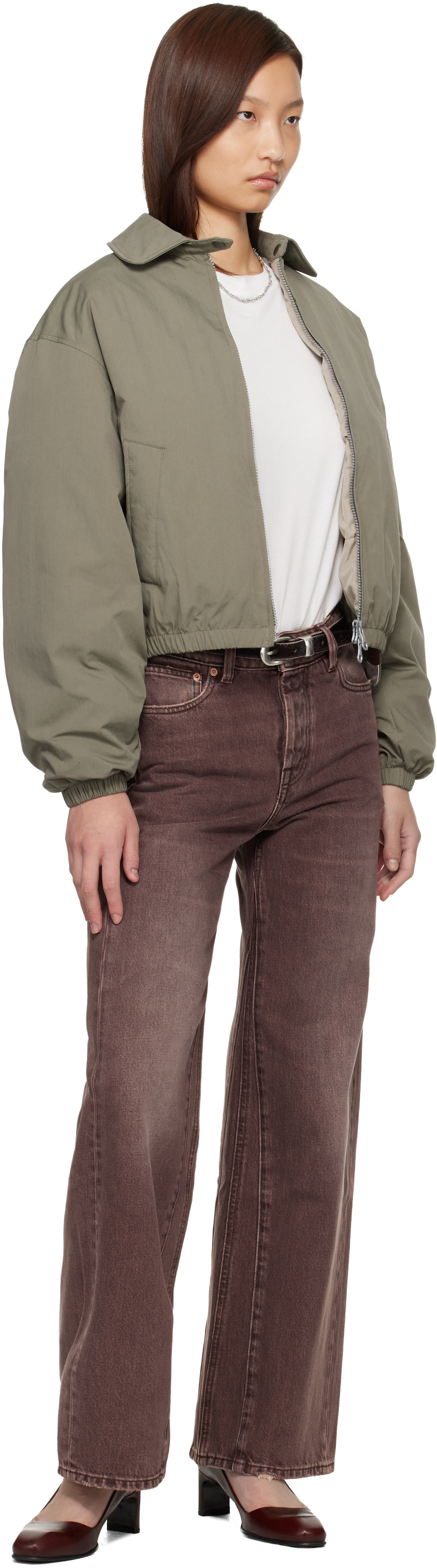 OUR LEGACY - Jean Treble Cut brun