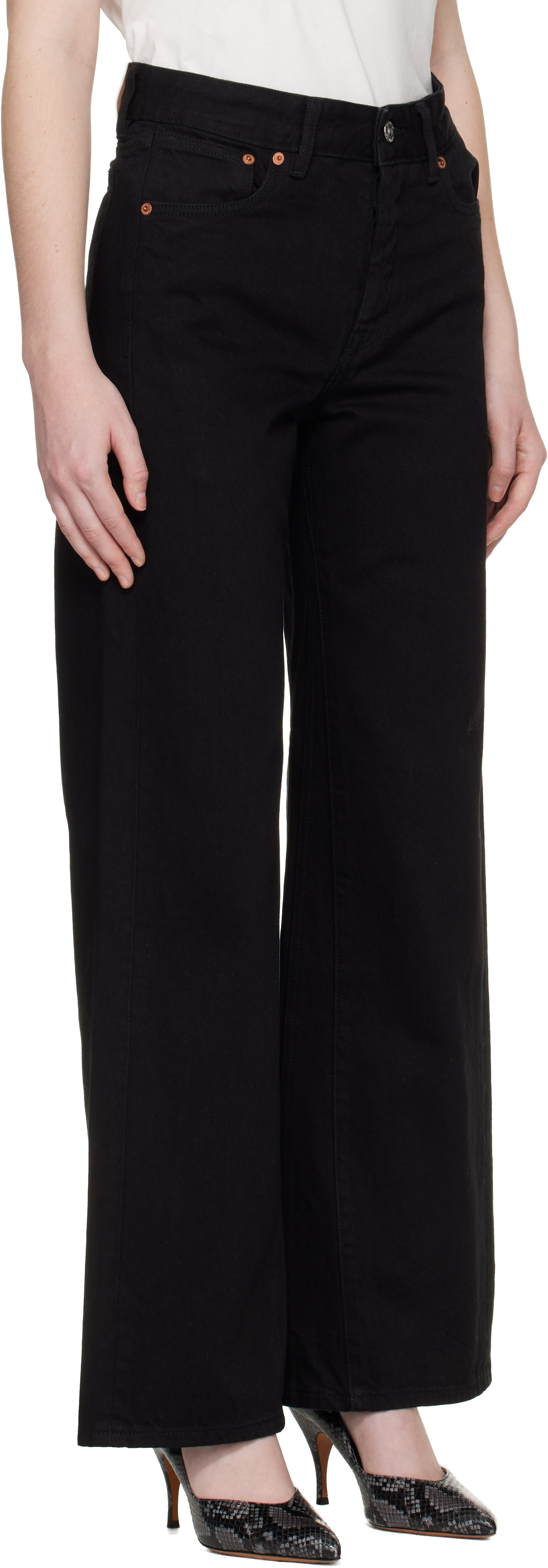 OUR LEGACY - Jean Treble Cut noir
