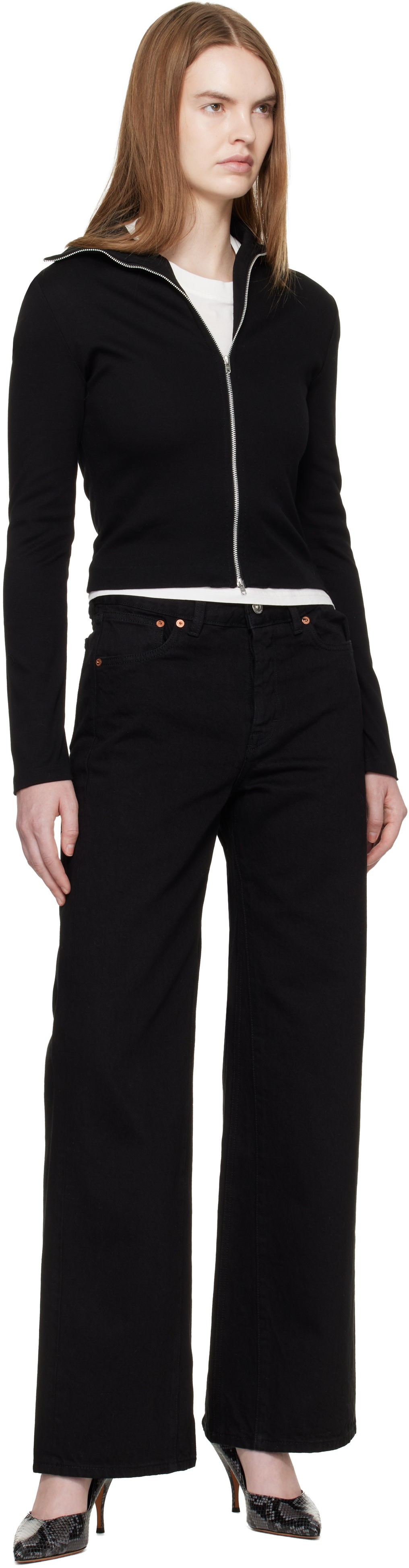 OUR LEGACY - Jean Treble Cut noir