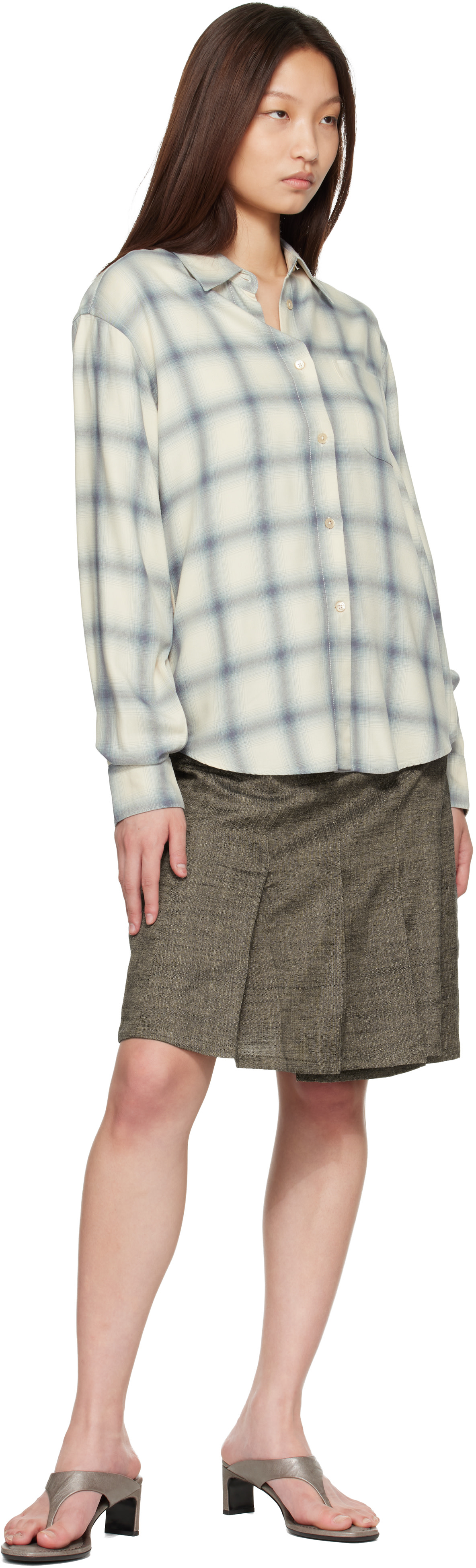 OUR LEGACY - Minijupe Girdle brune