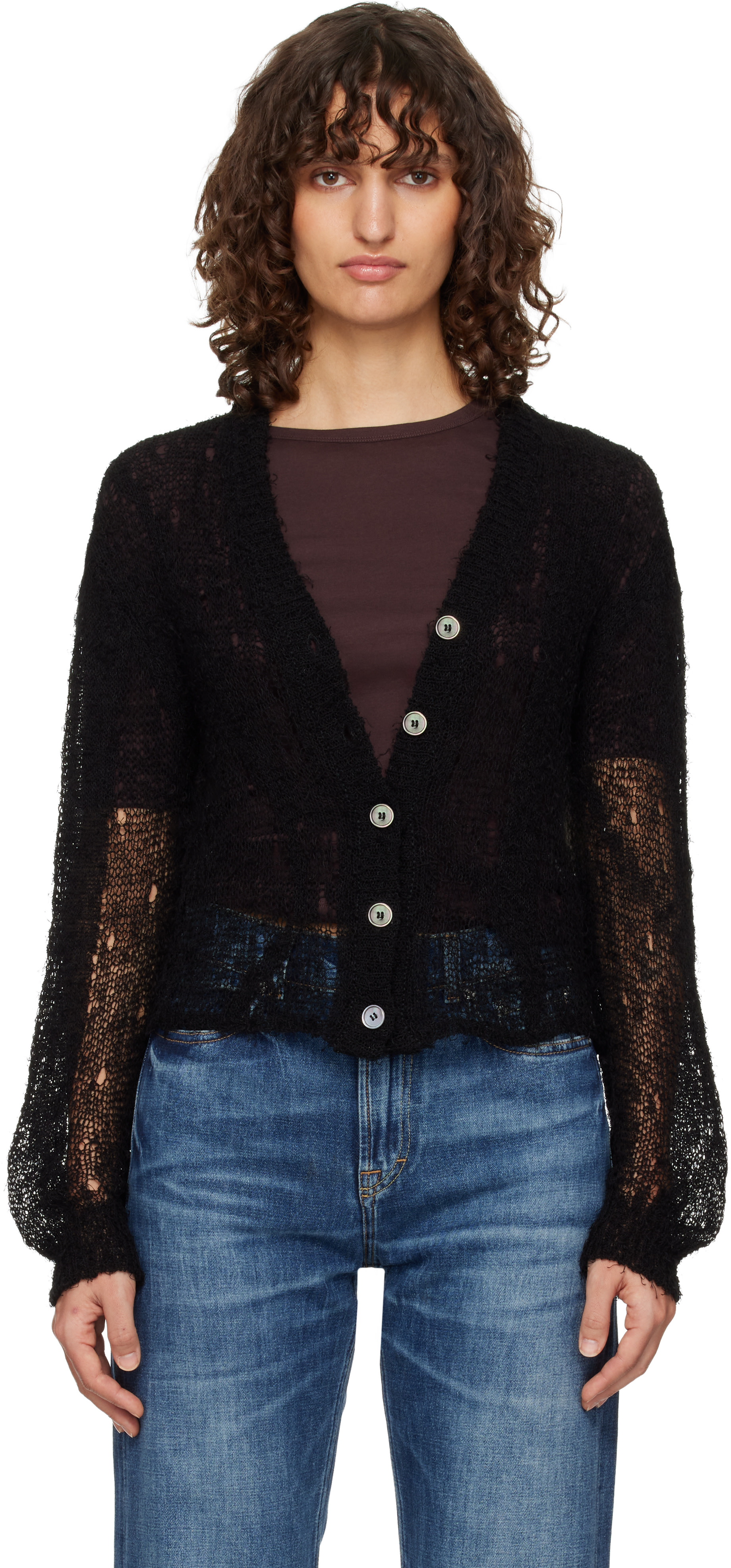 OUR LEGACY: Black Academy Cardigan | SSENSE