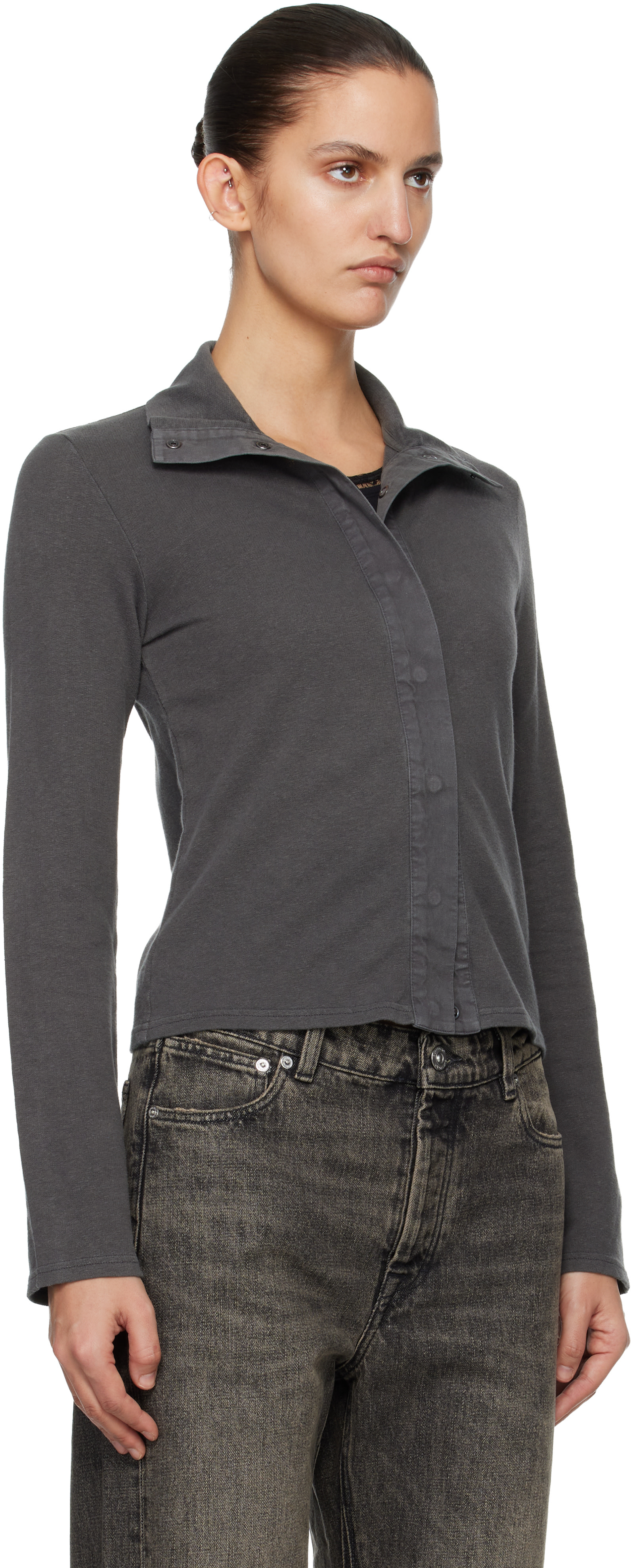 OUR LEGACY - Cardigan Tornado gris