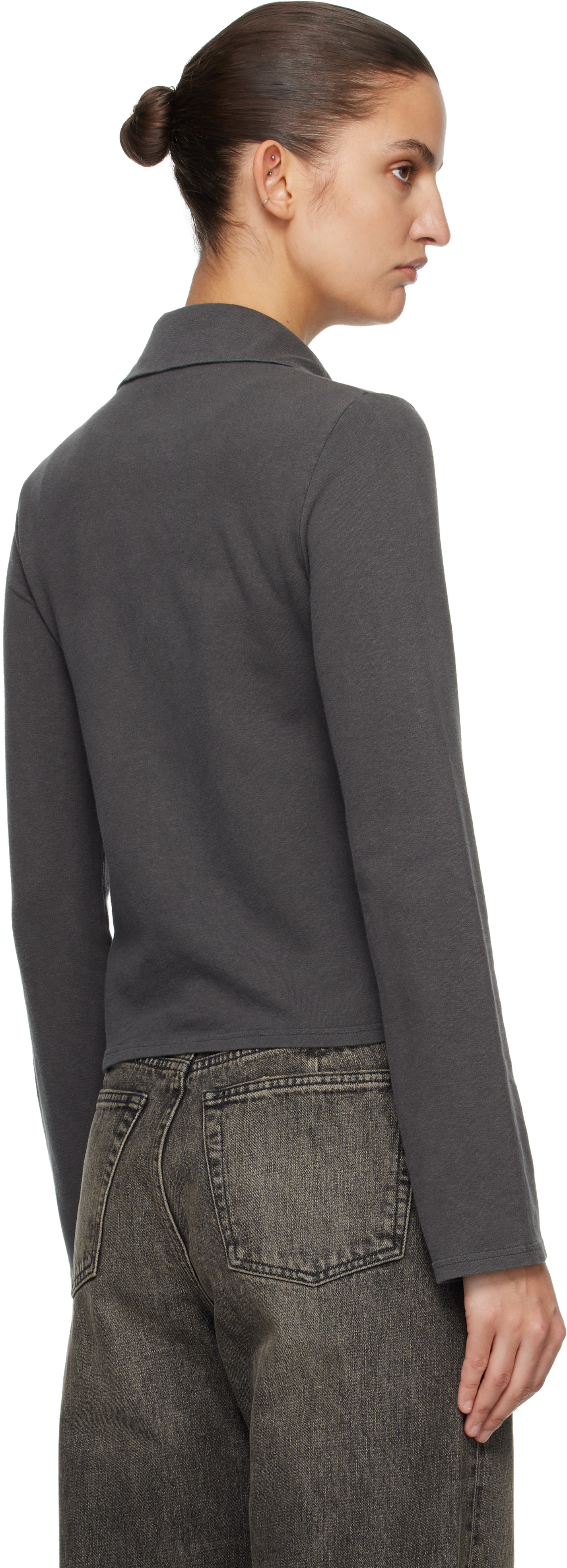 OUR LEGACY - Cardigan Tornado gris