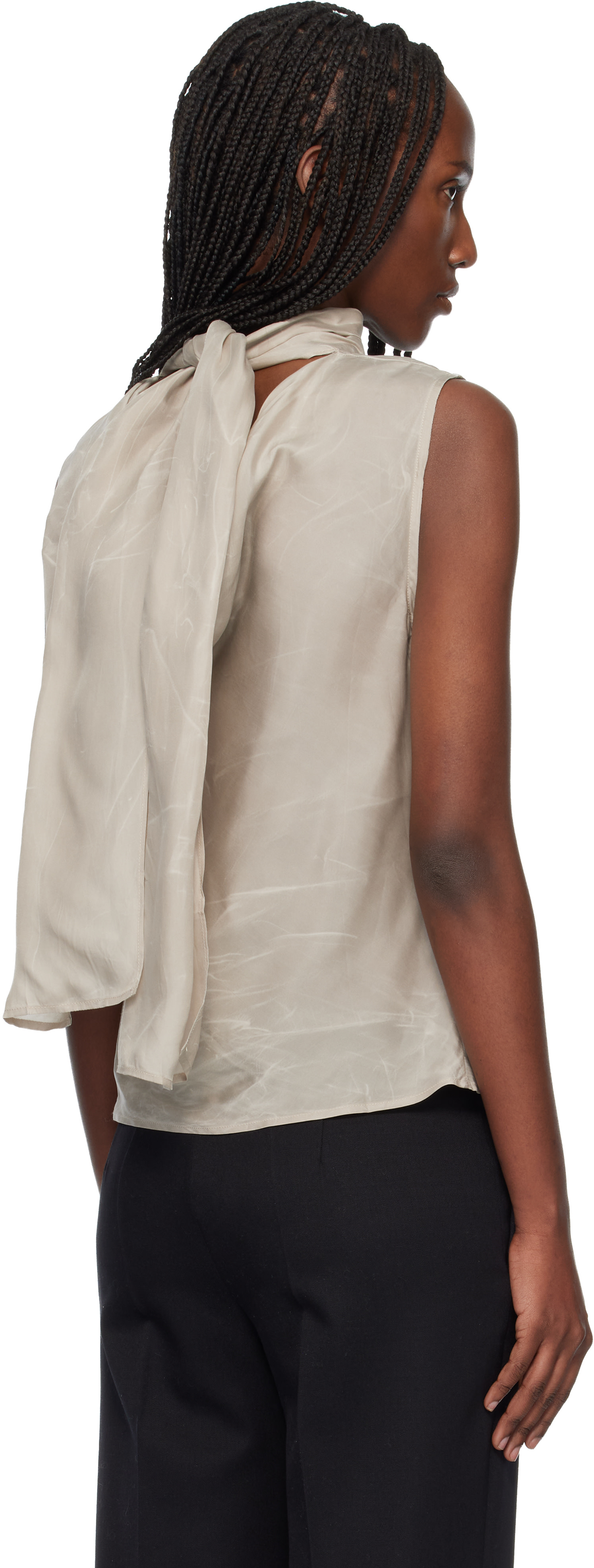 OUR LEGACY - Chemisier Virtuous beige