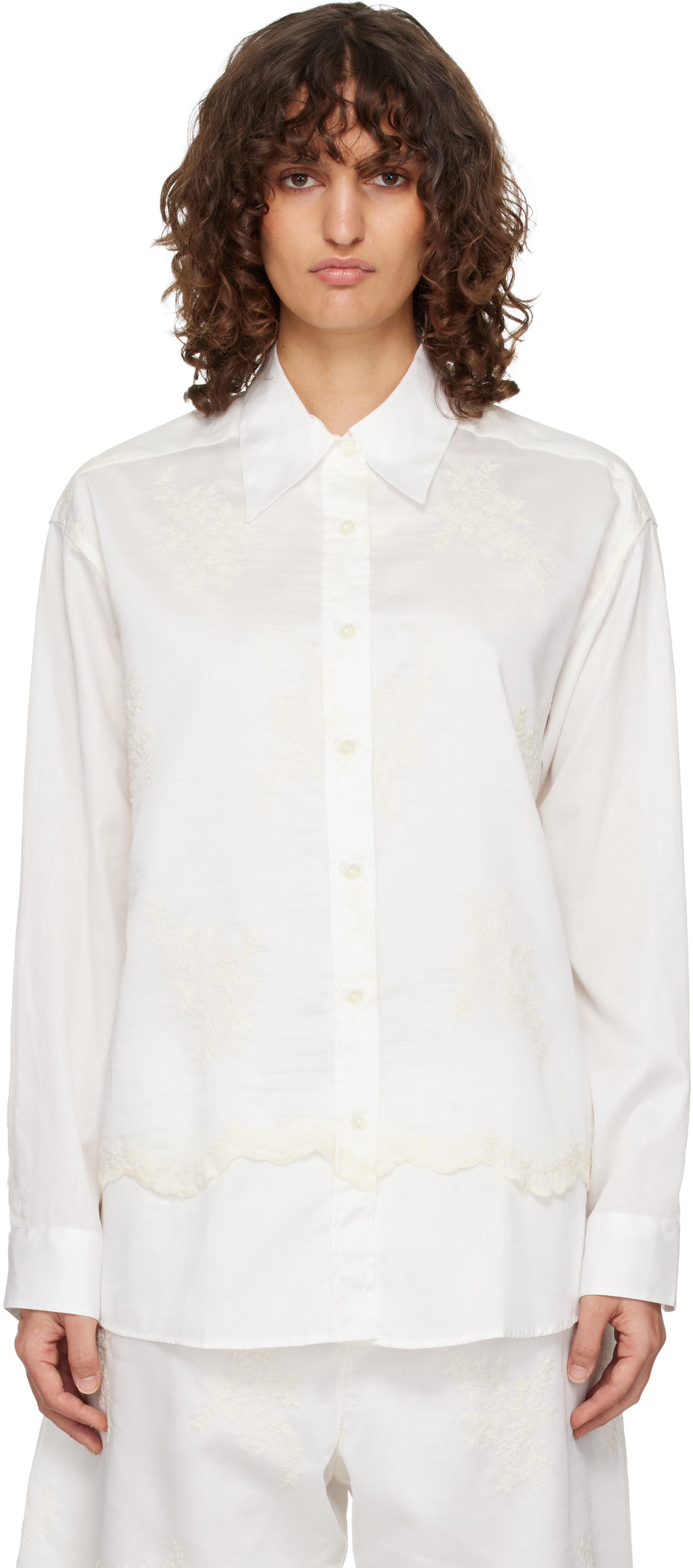 OUR LEGACY - Chemise Precious blanche