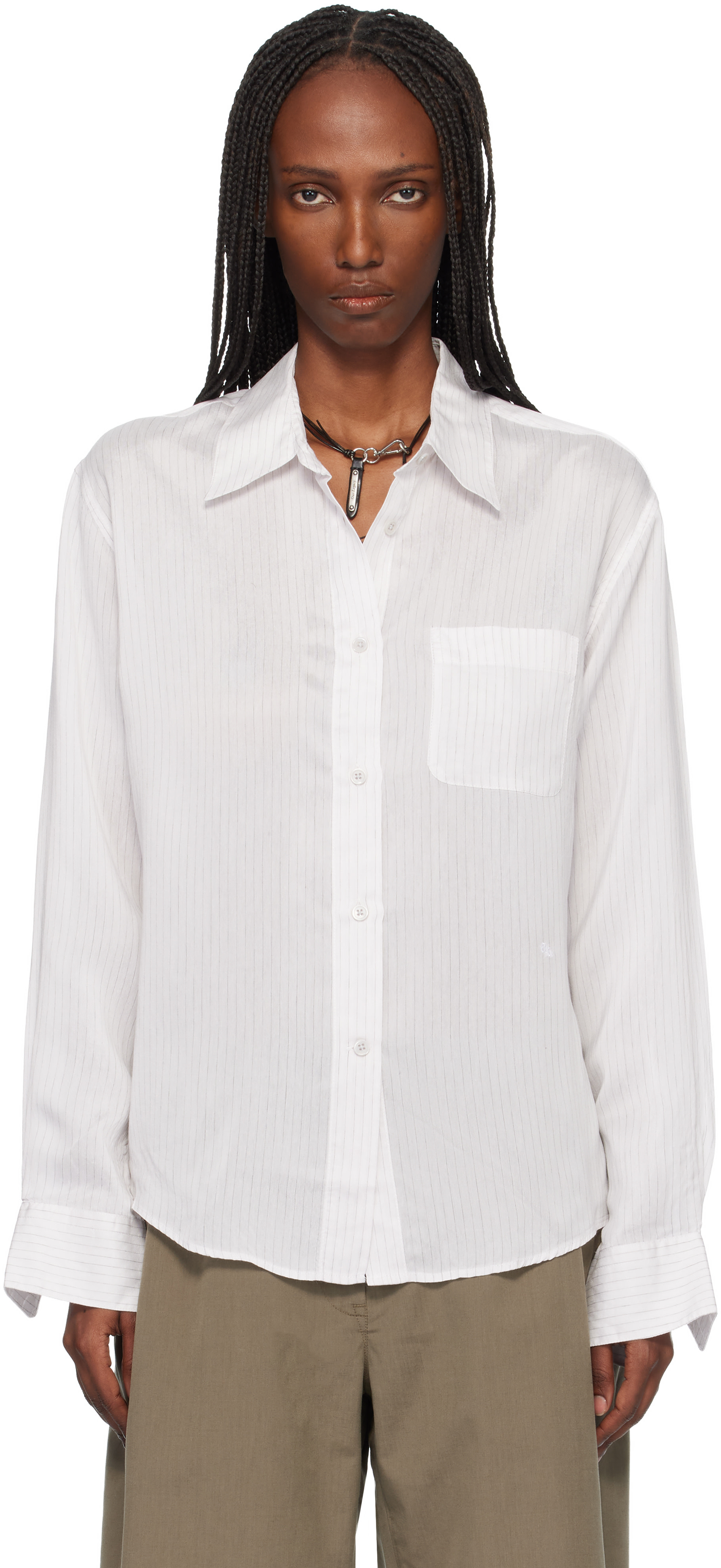 OUR LEGACY - Chemise Forever blanche