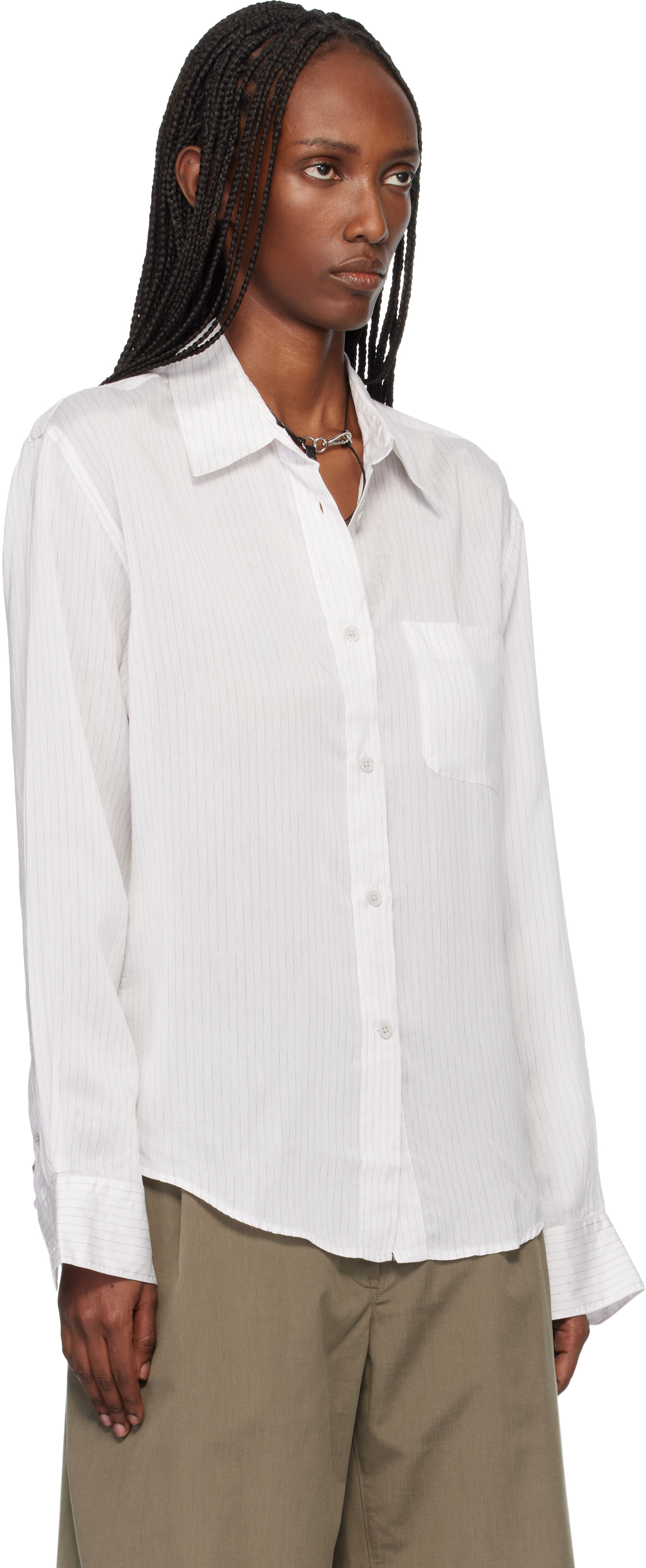 OUR LEGACY - Chemise Forever blanche