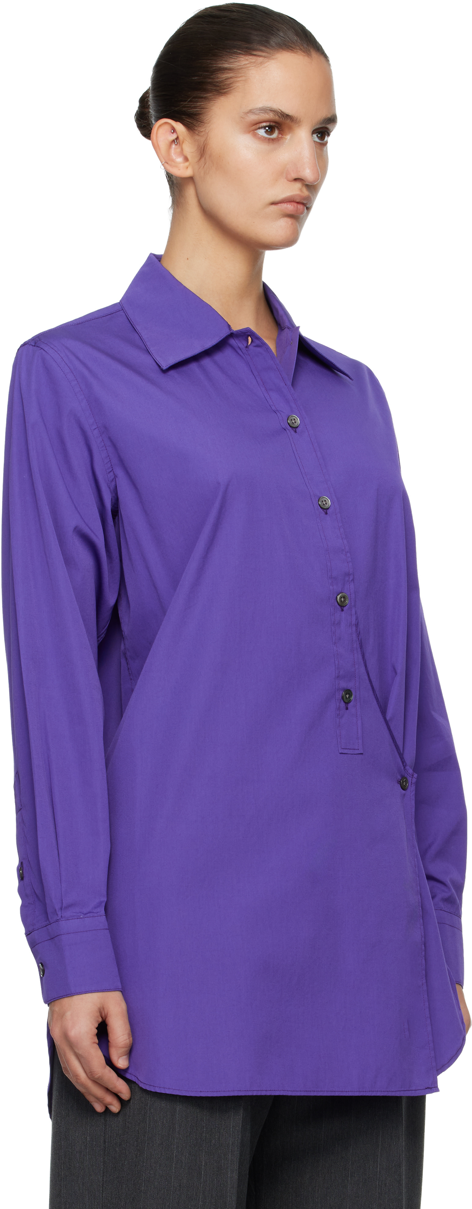 OUR LEGACY - Chemise Wave mauve