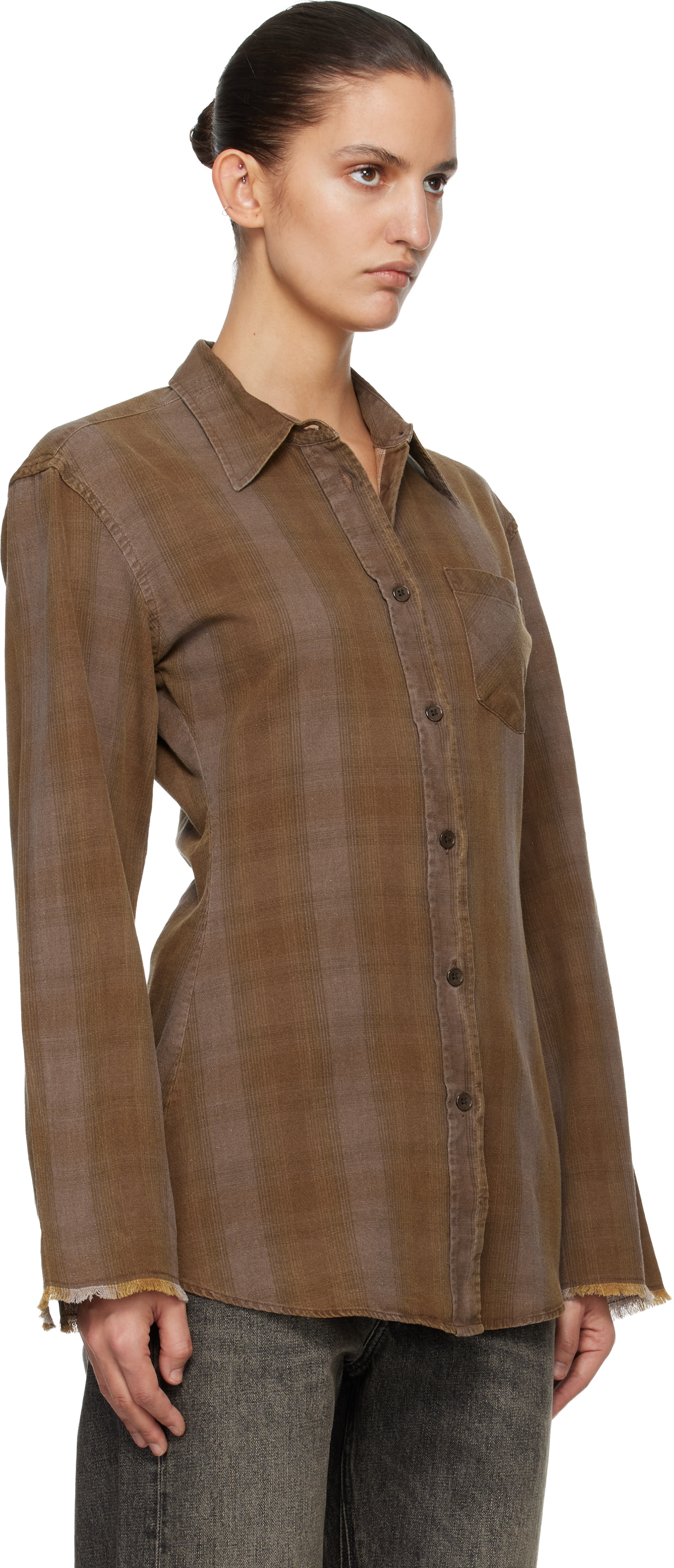 OUR LEGACY - Chemise Daisy brune