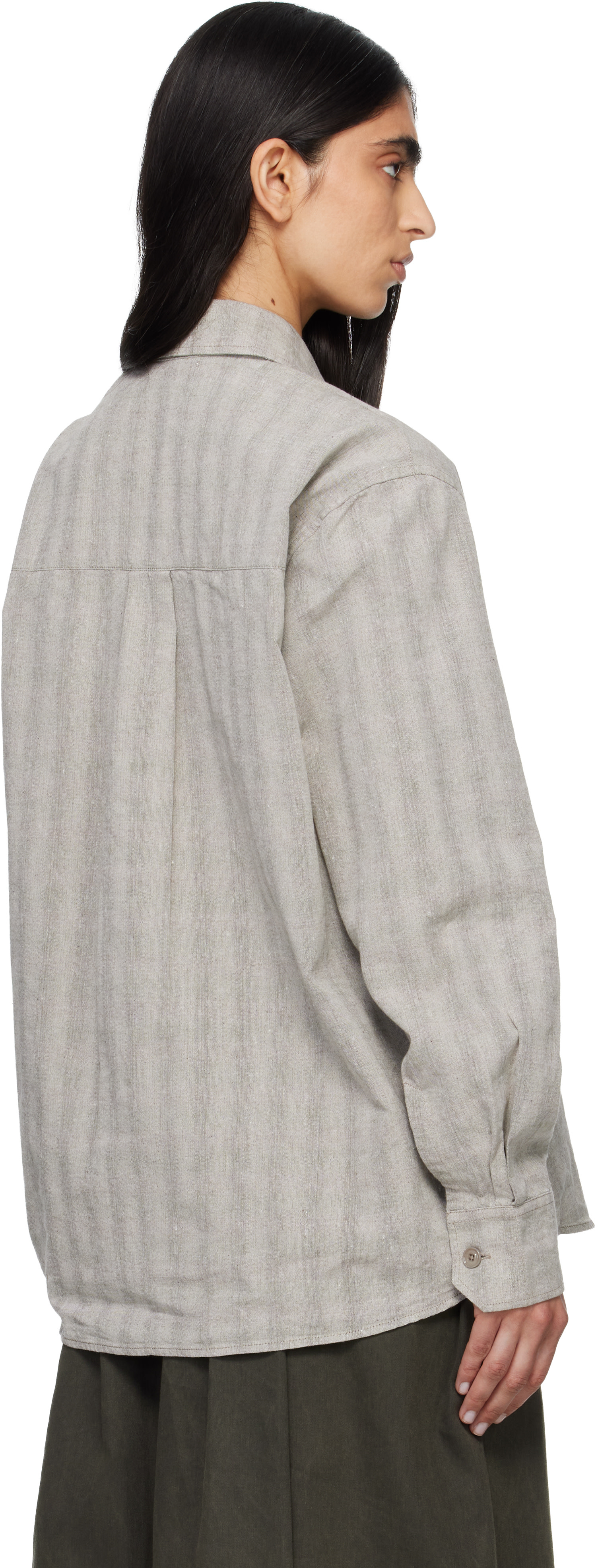 OUR LEGACY: Gray Above Shirt | SSENSE