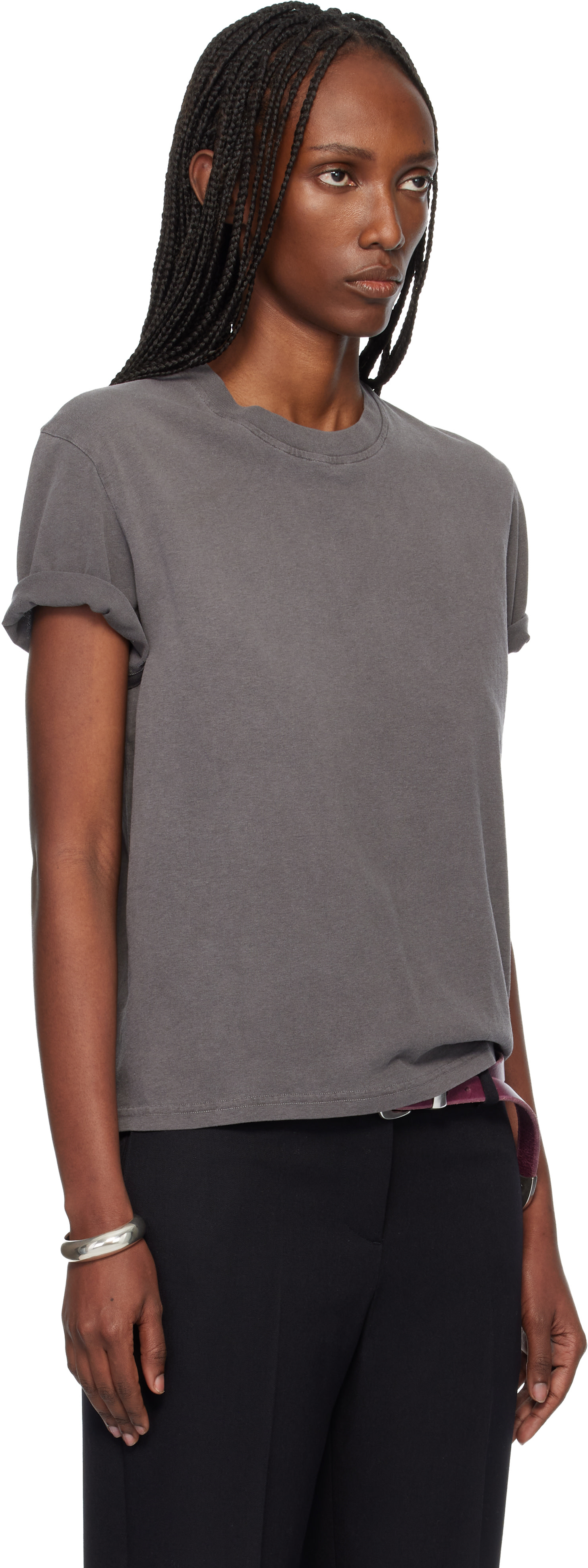 OUR LEGACY - T-shirt gris