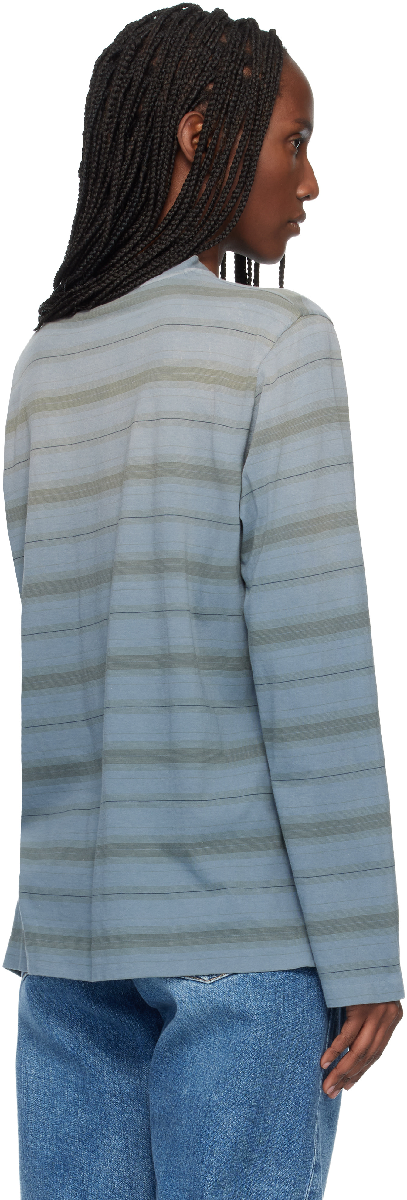 OUR LEGACY: Gray Box Longsleeve T-shirt | SSENSE Canada