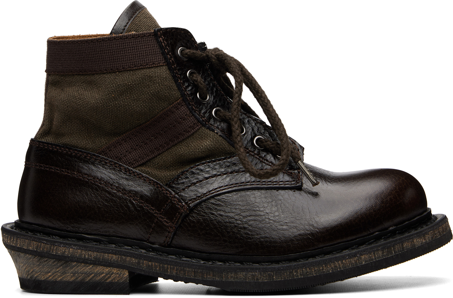 OUR LEGACY - Bottes Bushline brunes