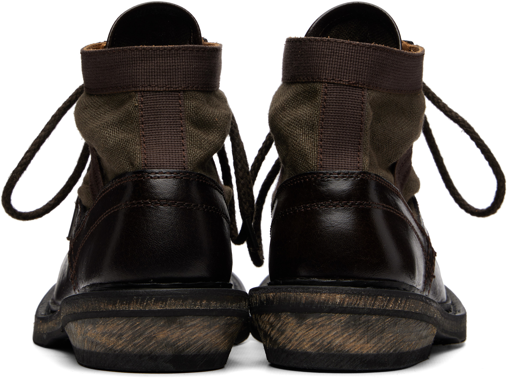 OUR LEGACY: Brown Bushline Boots | SSENSE