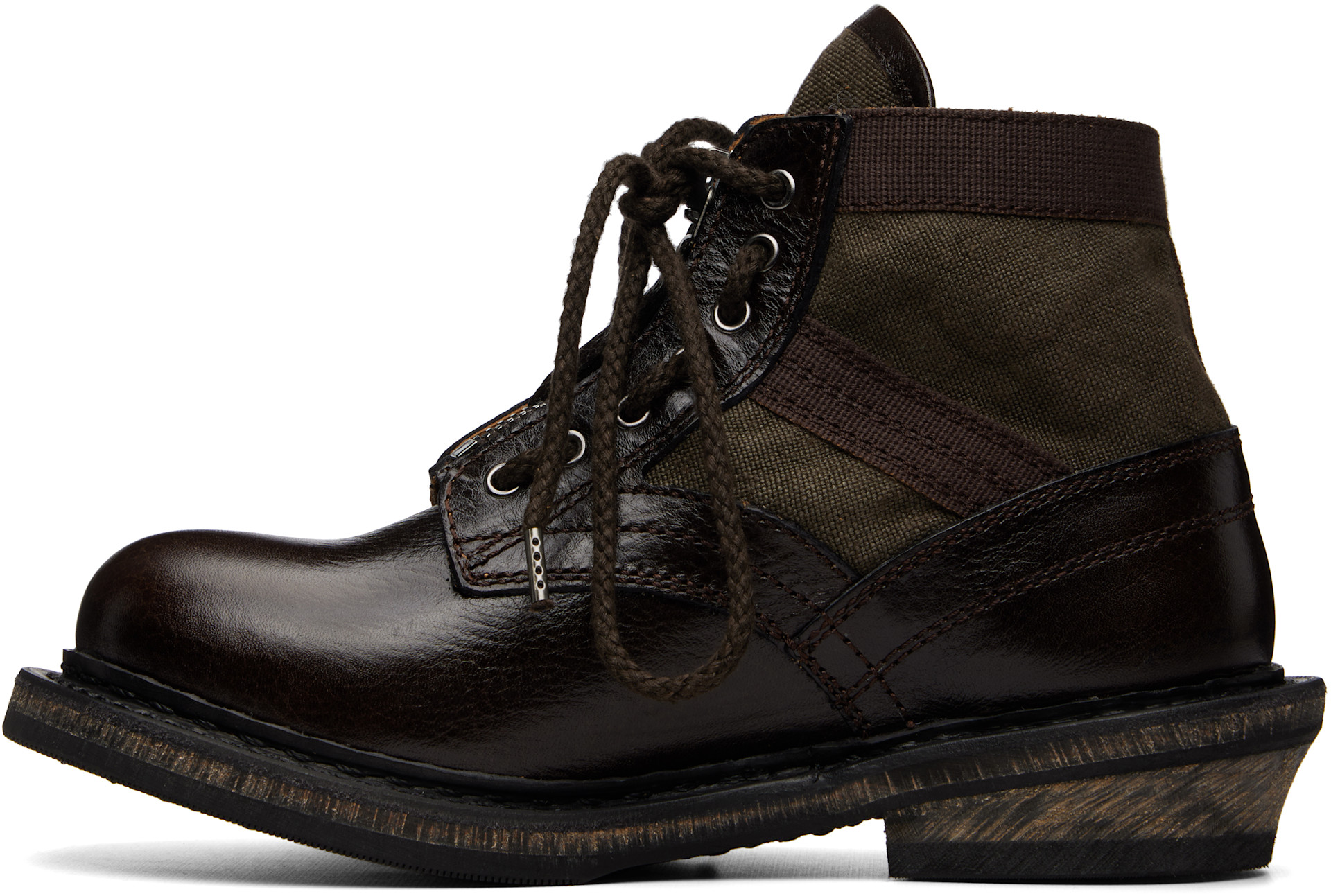 OUR LEGACY - Bottes Bushline brunes
