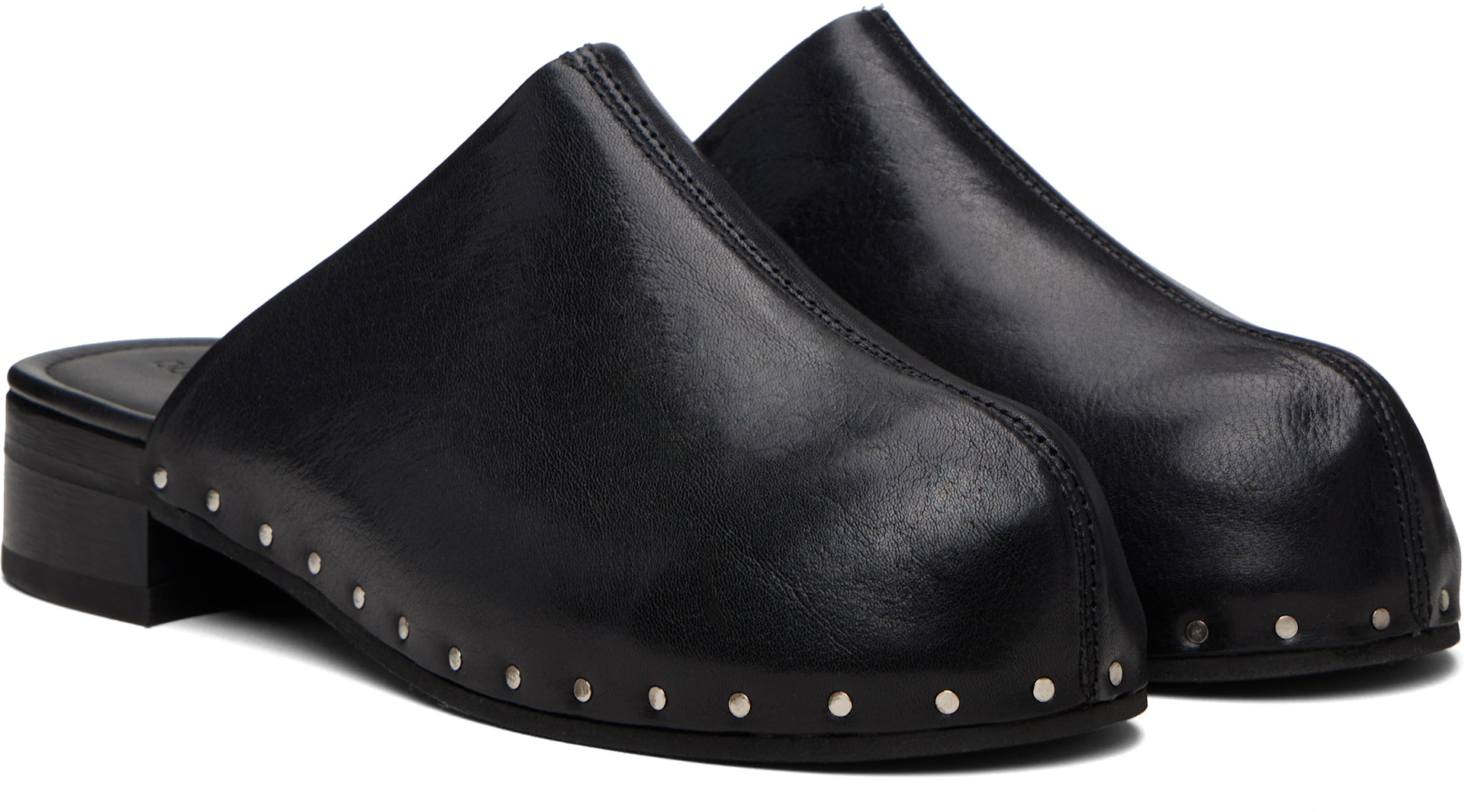 OUR LEGACY: Black Naoto Clog Loafers | SSENSE