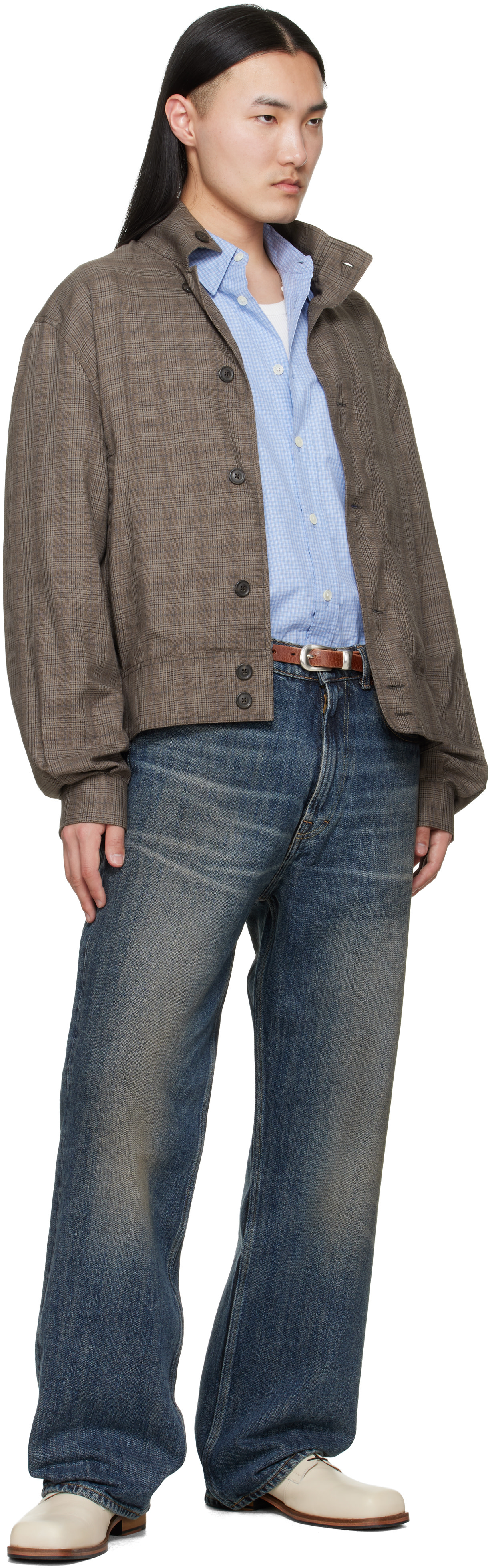 OUR LEGACY - Brown 2cm Belt