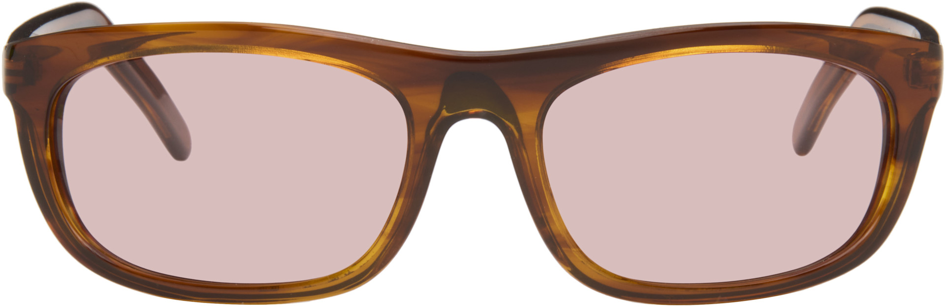 OUR LEGACY: Brown Shelter Sunglasses | SSENSE