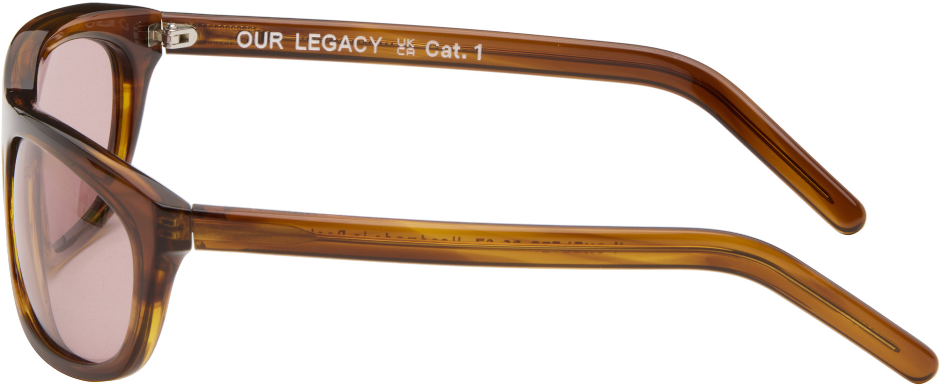 OUR LEGACY: Brown Shelter Sunglasses | SSENSE