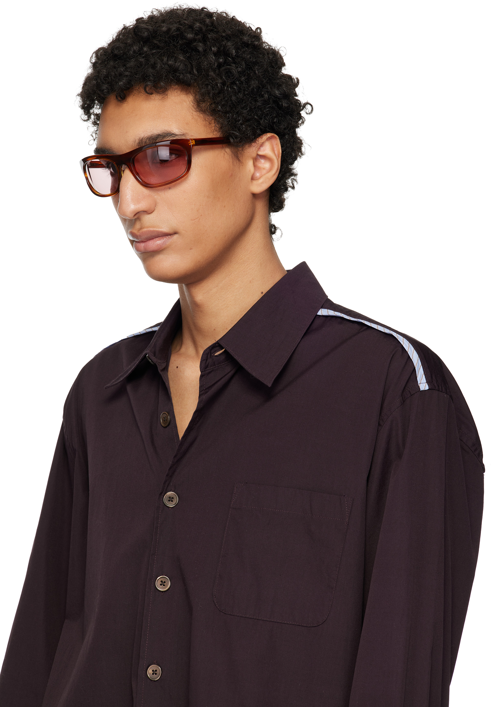 OUR LEGACY: Brown Shelter Sunglasses | SSENSE