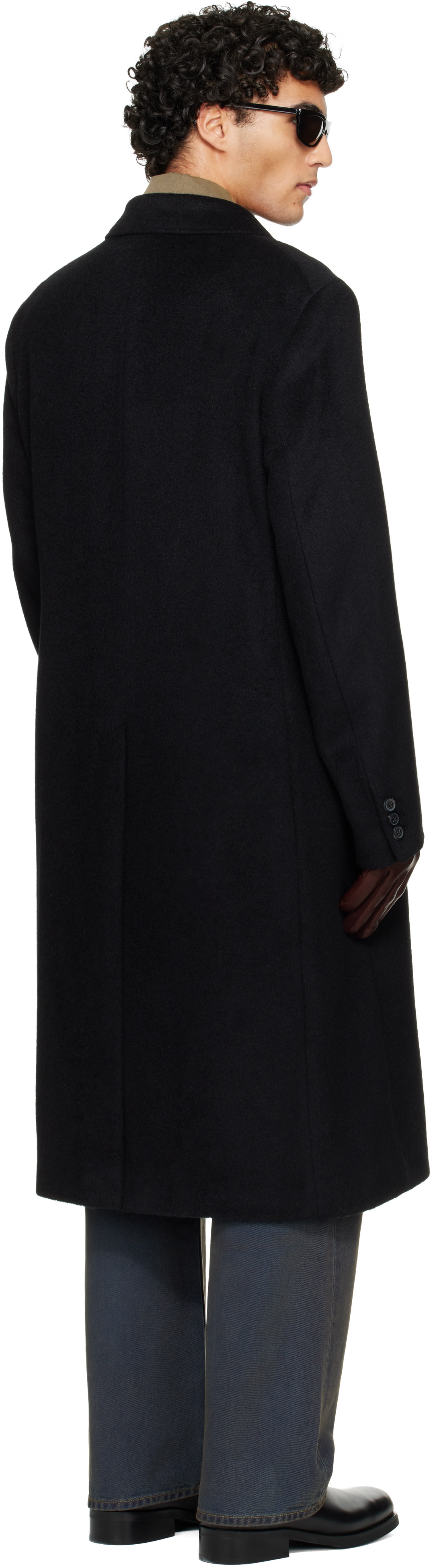 OUR LEGACY: Black Whale Coat | SSENSE