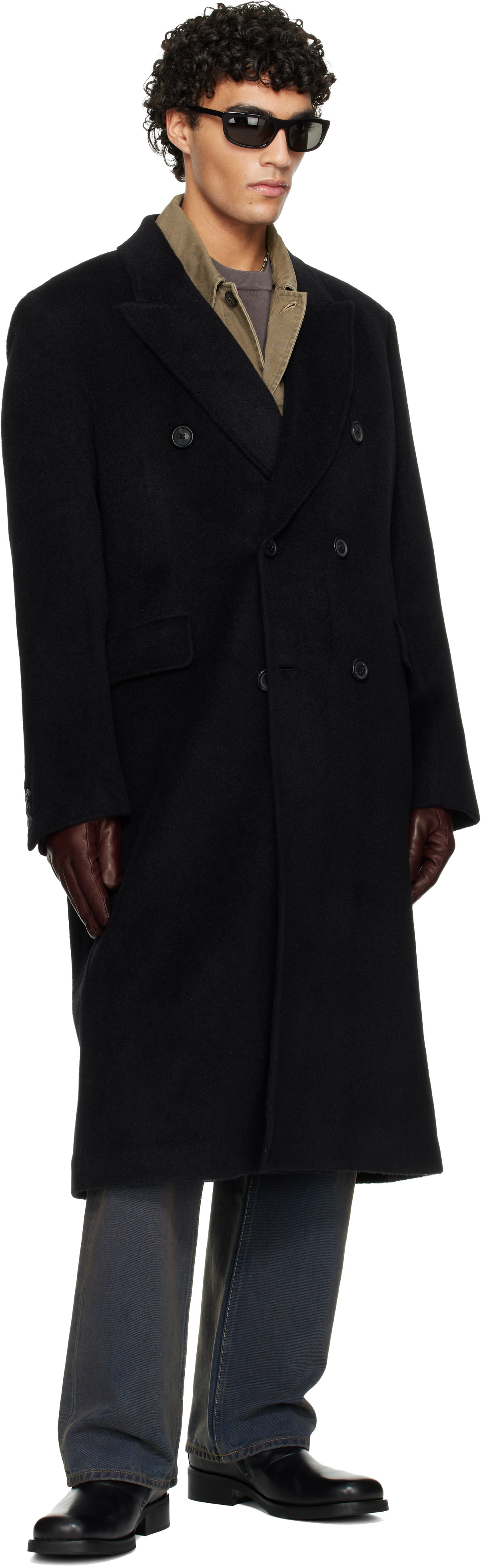 OUR LEGACY: Black Whale Coat | SSENSE
