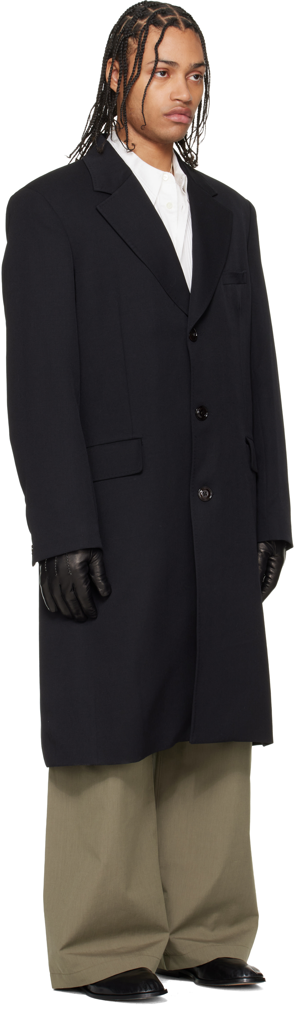 OUR LEGACY: Black Dolphin Coat | SSENSE