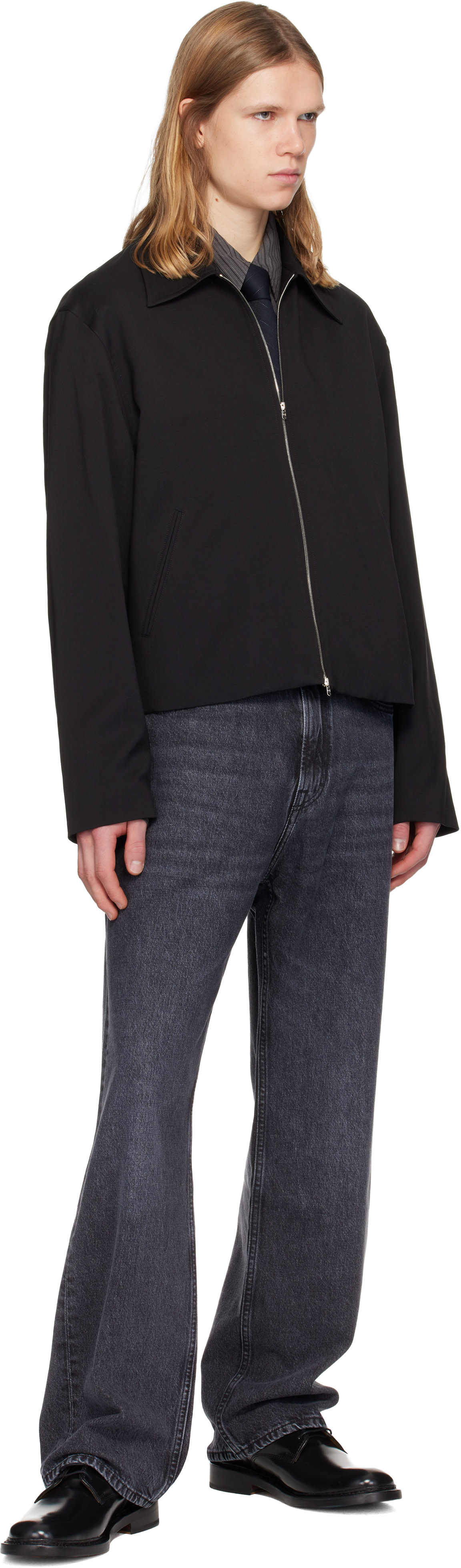 OUR LEGACY: Black Mini Jacket | SSENSE OUR LEGACY: Black Mini Jacket | SSENSE