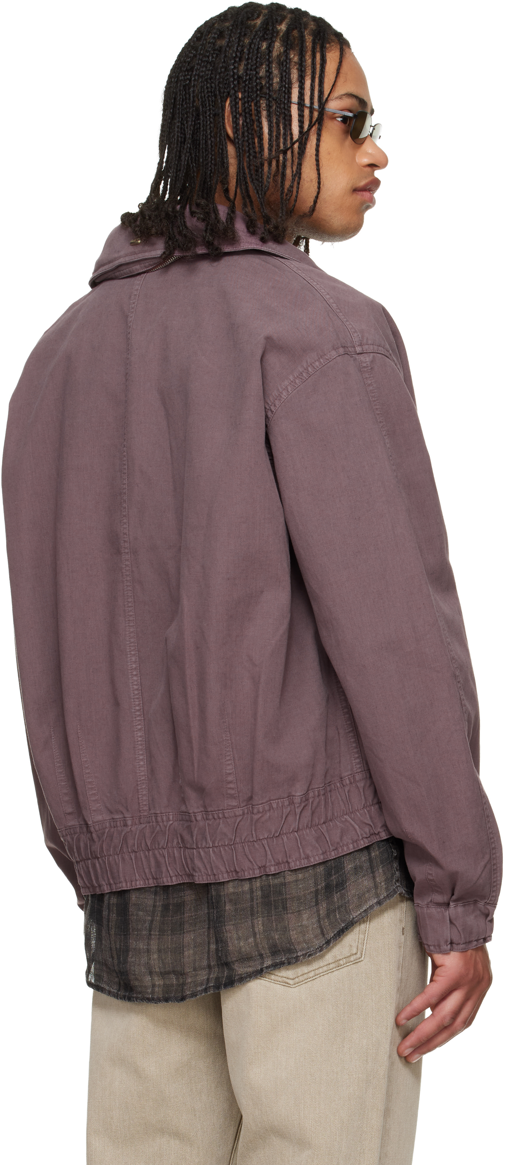OUR LEGACY - Blouson Command mauve