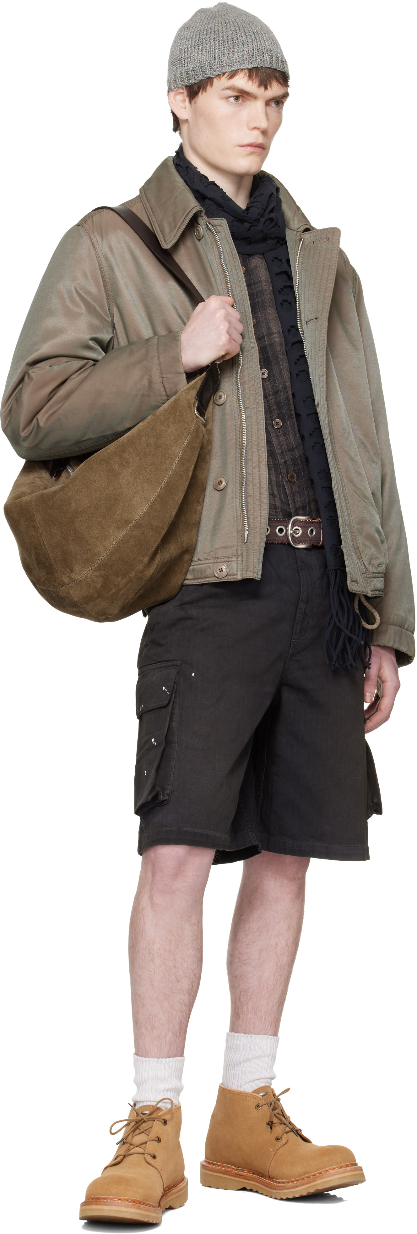 OUR LEGACY - Blouson Auto kaki