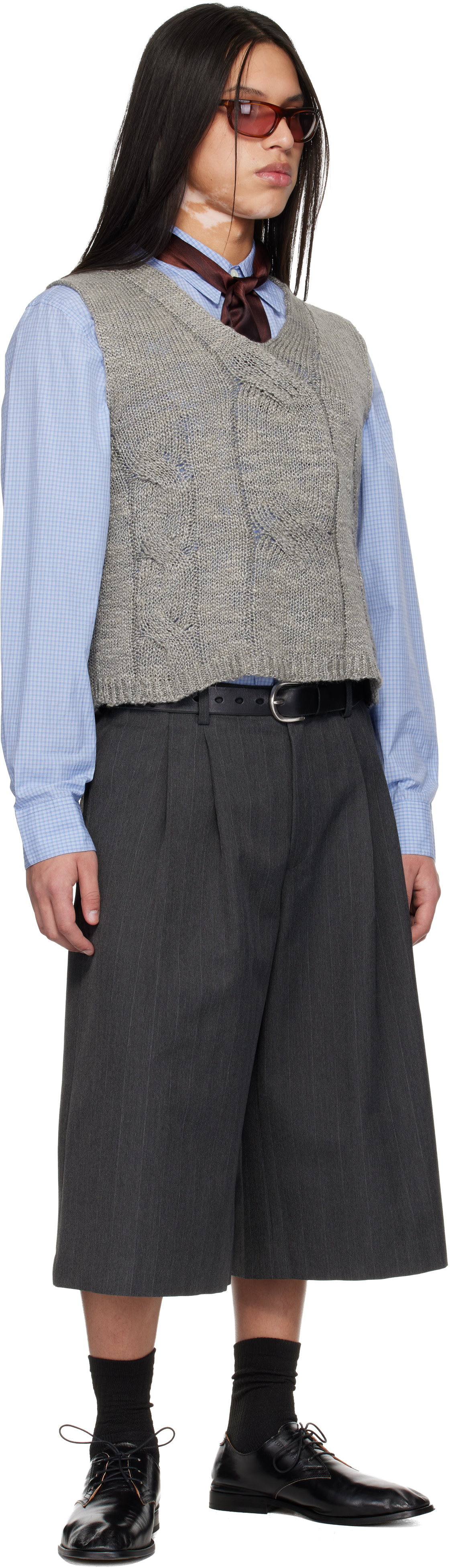 OUR LEGACY - Gilet Link gris
