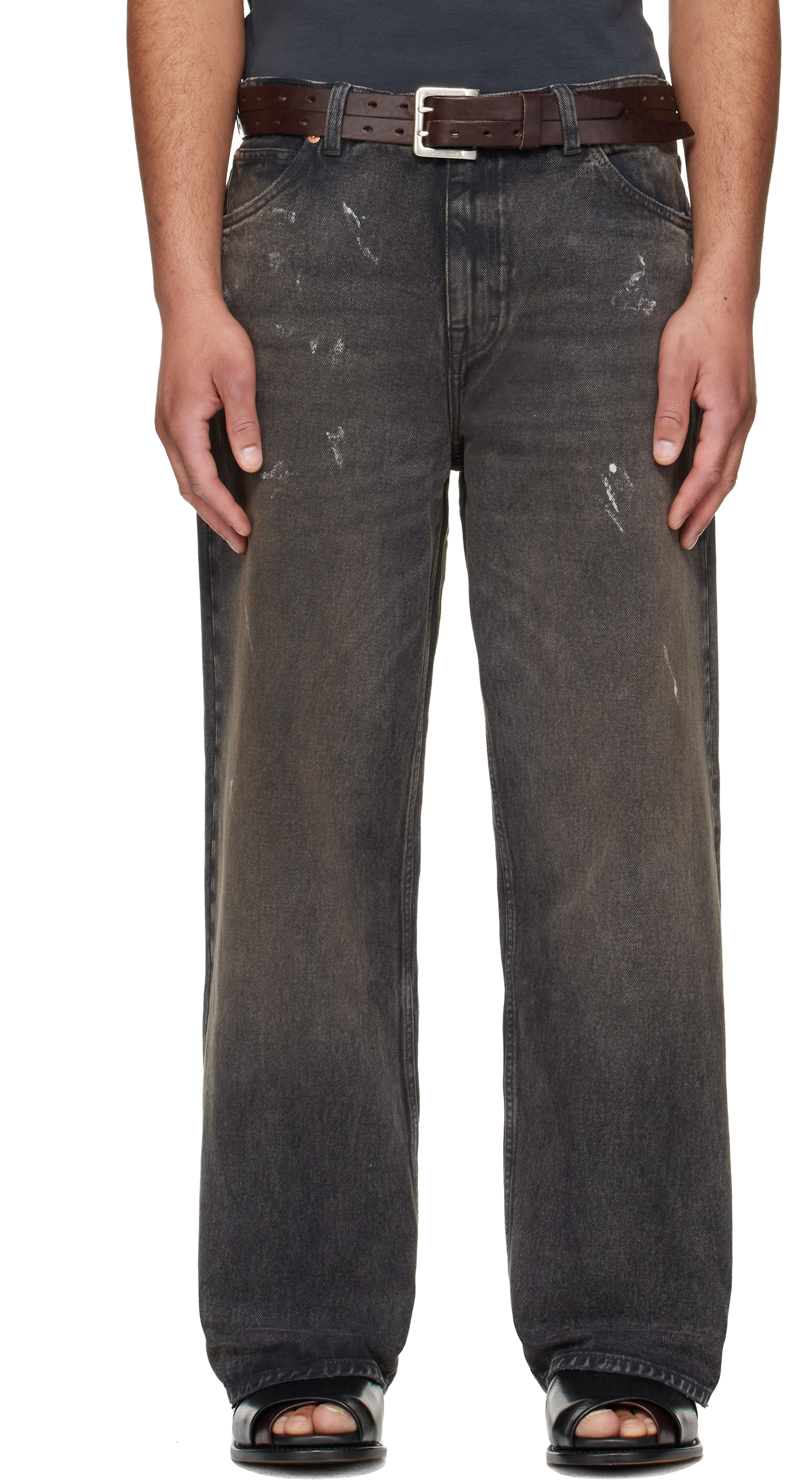 OUR LEGACY VAST CUT 25SS サイズ28 OUR LEGACY: Black Vast Cut Jeans | SSENSE