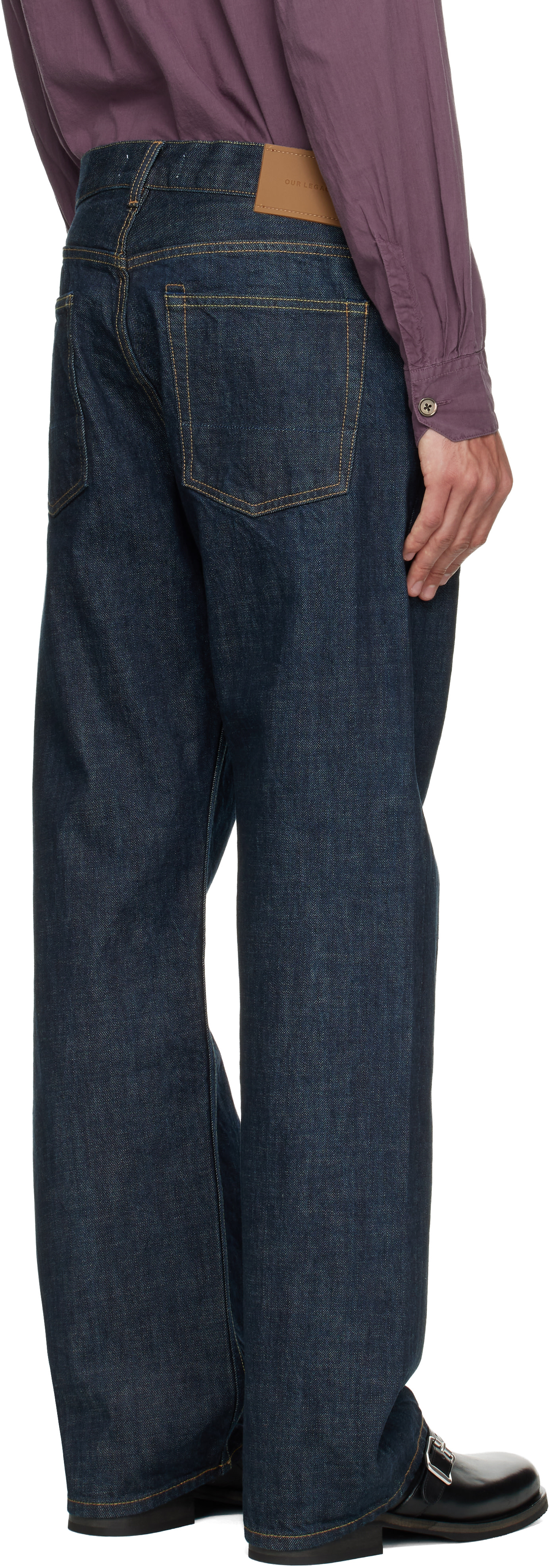 OUR LEGACY: Blue Third Cut Jeans | SSENSE