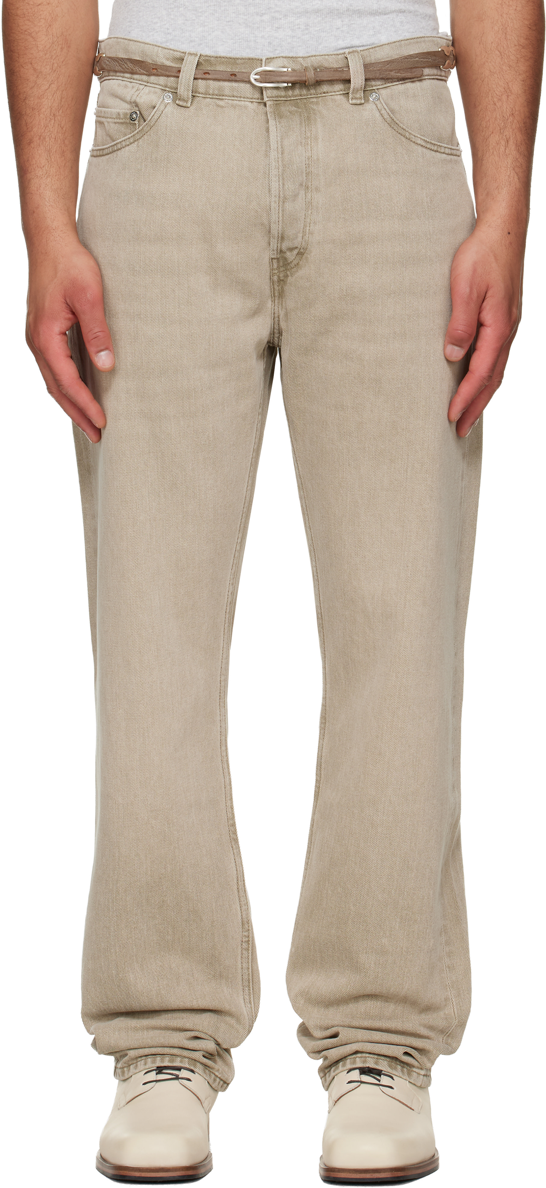 OUR LEGACY - Jean First Cut beige