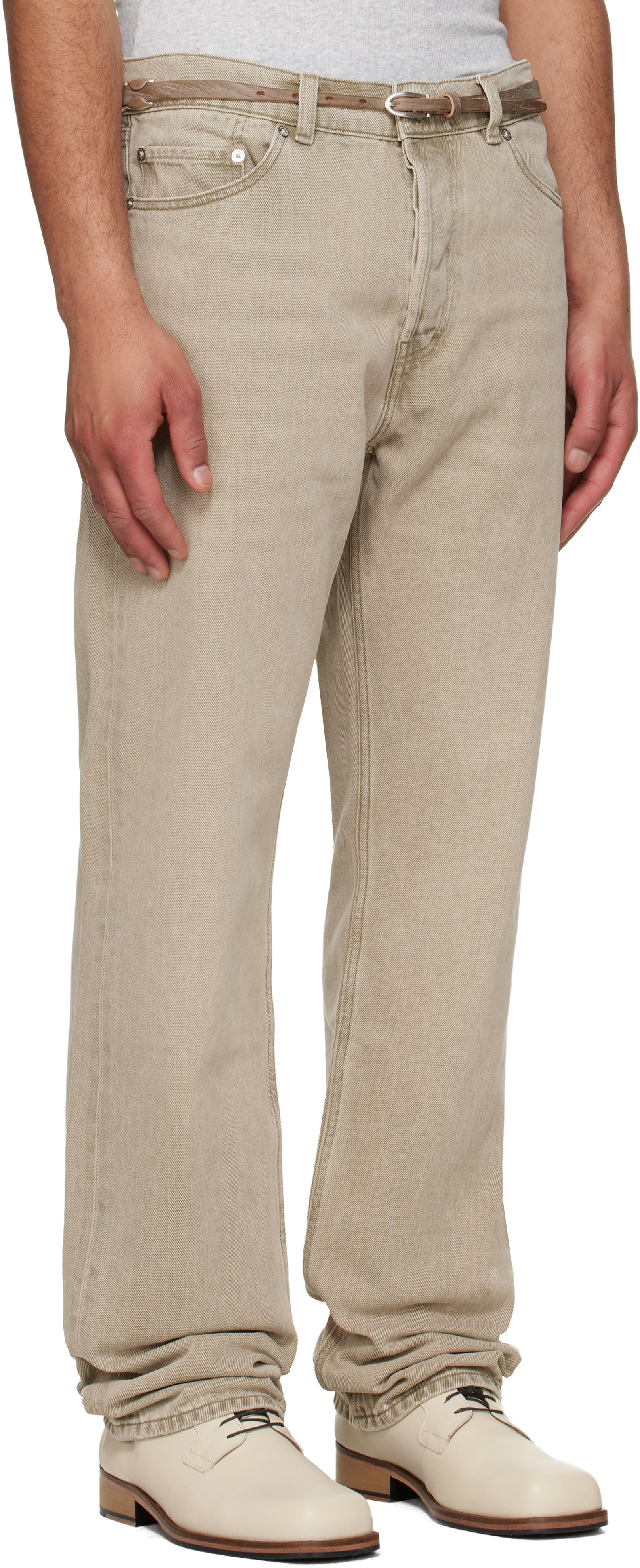 OUR LEGACY - Jean First Cut beige