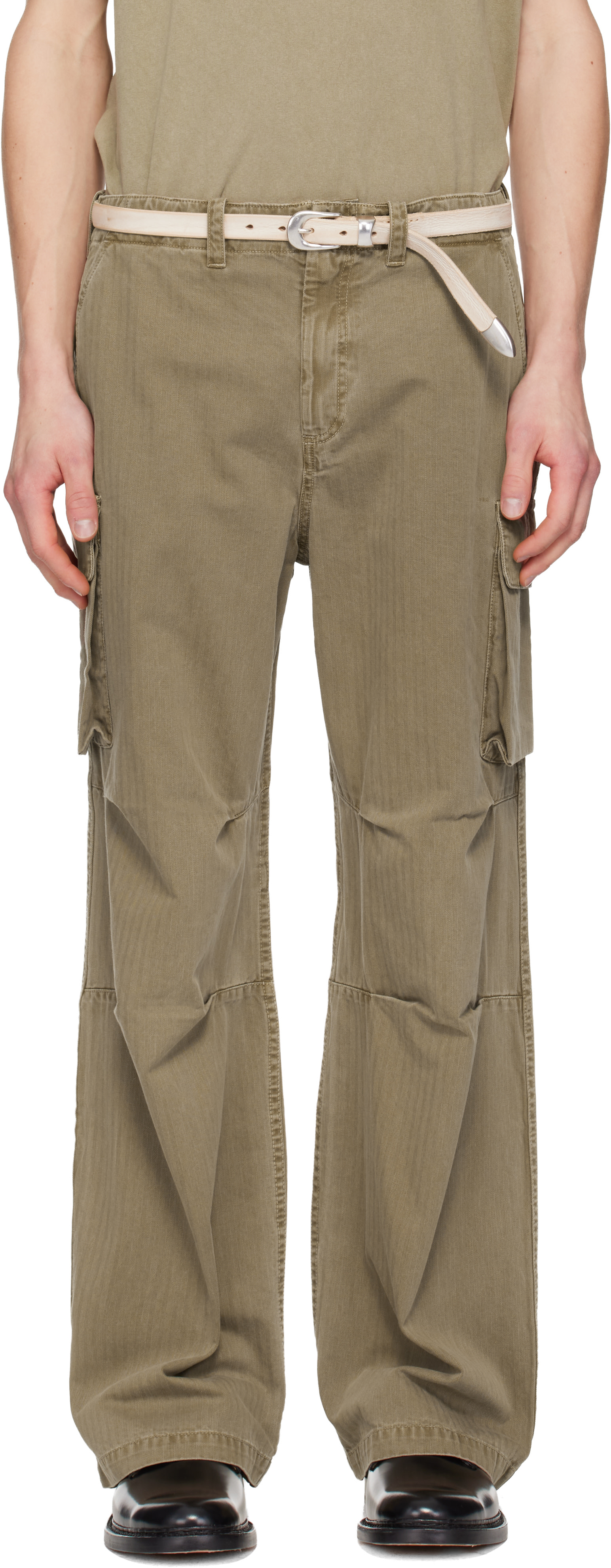 パンツ OUR LEGACY Mount cargo OUR LEGACY: Khaki Mount Cargo Pants | SSENSE