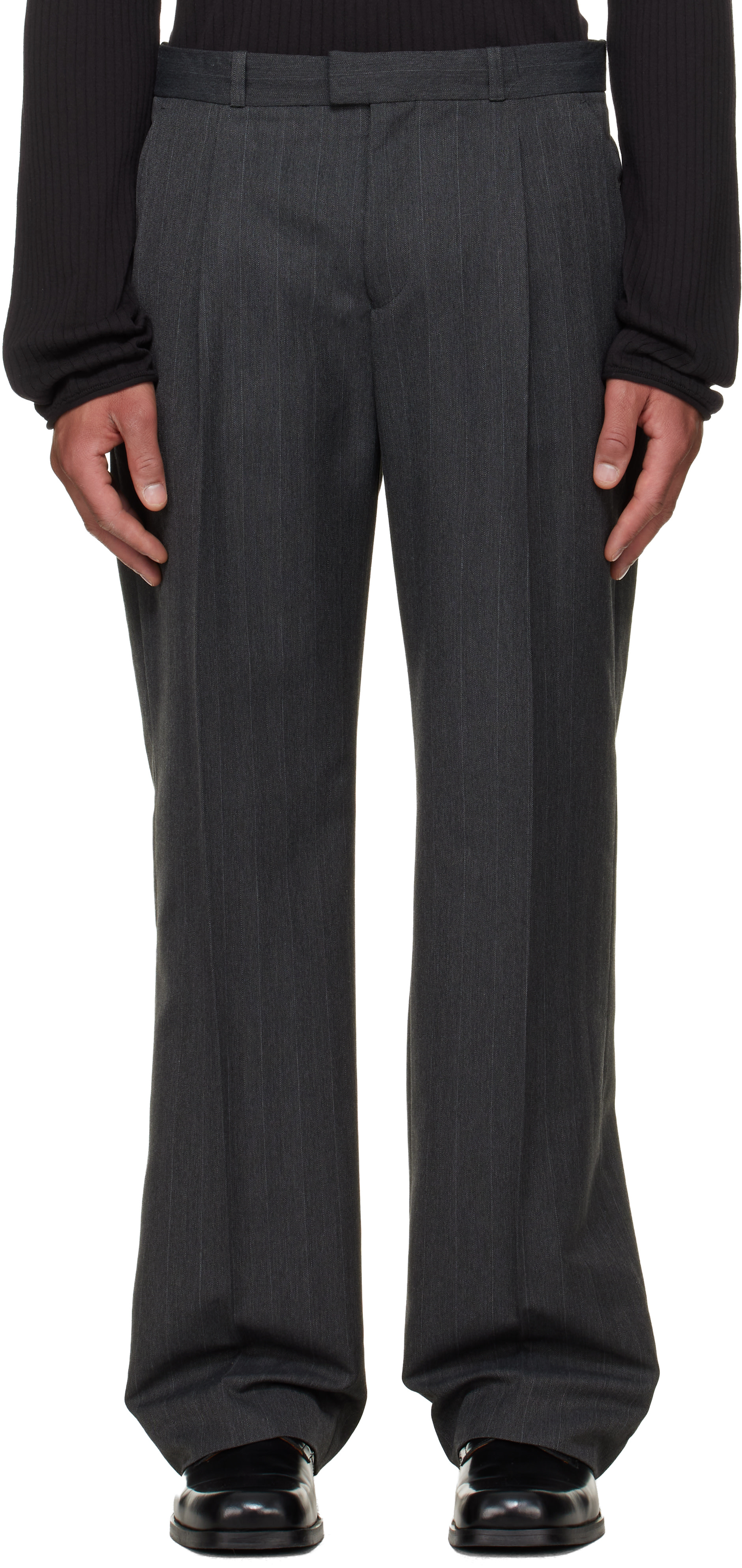 OUR LEGACY - Pantalon décontracté gris