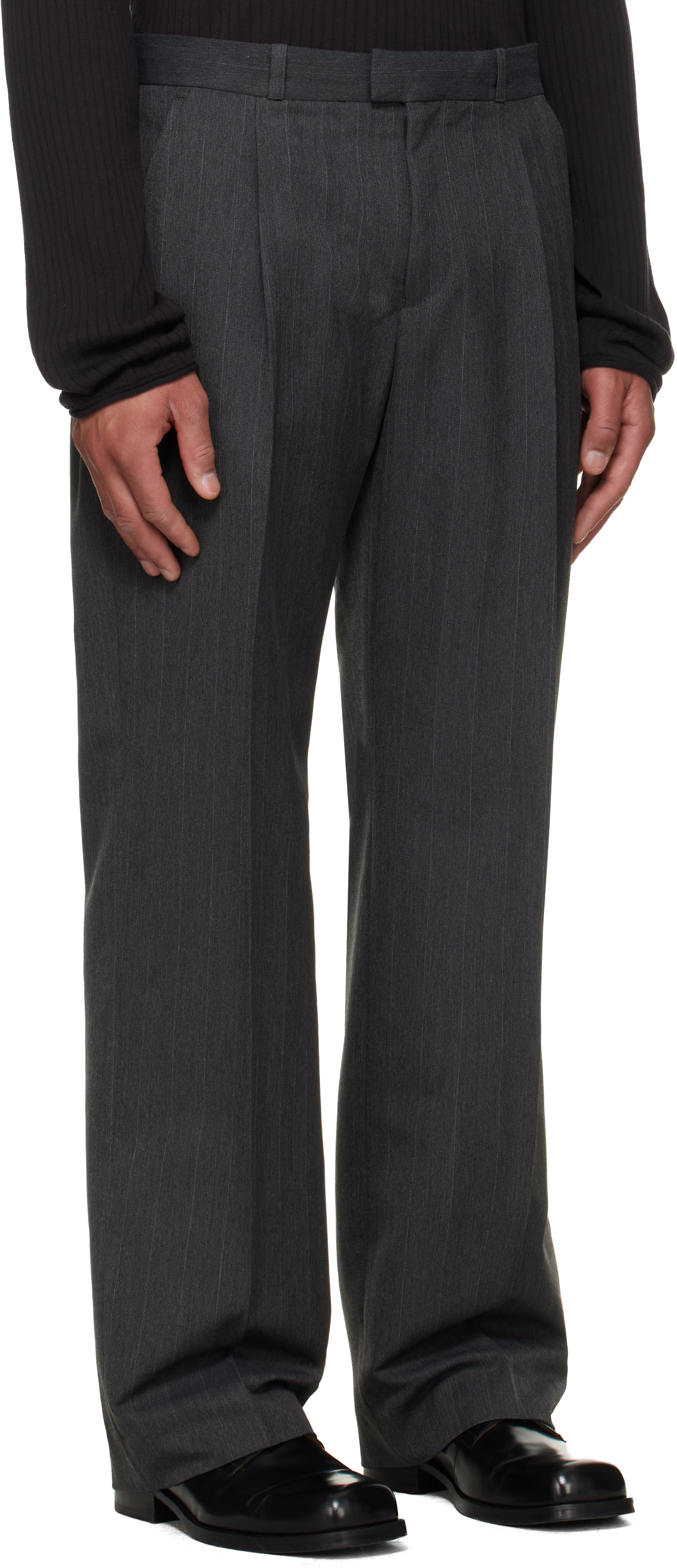 OUR LEGACY - Pantalon décontracté gris