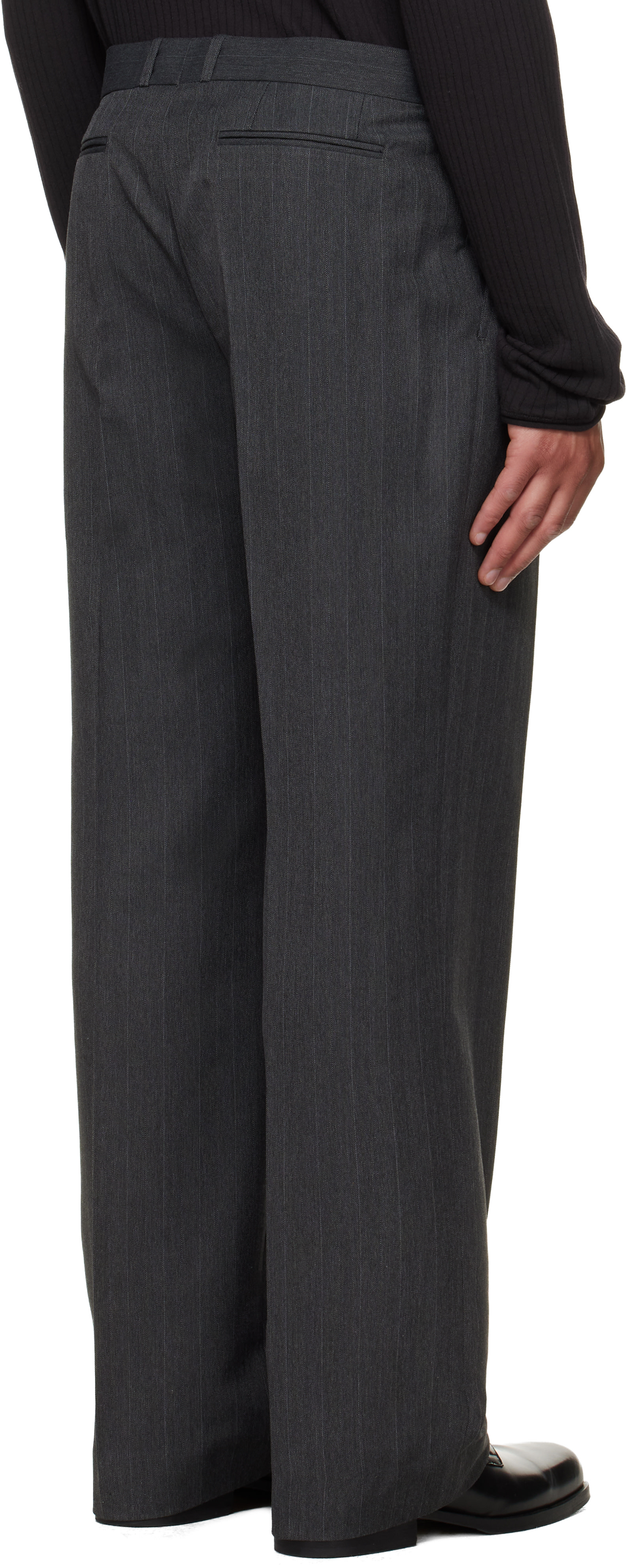 OUR LEGACY - Pantalon décontracté gris