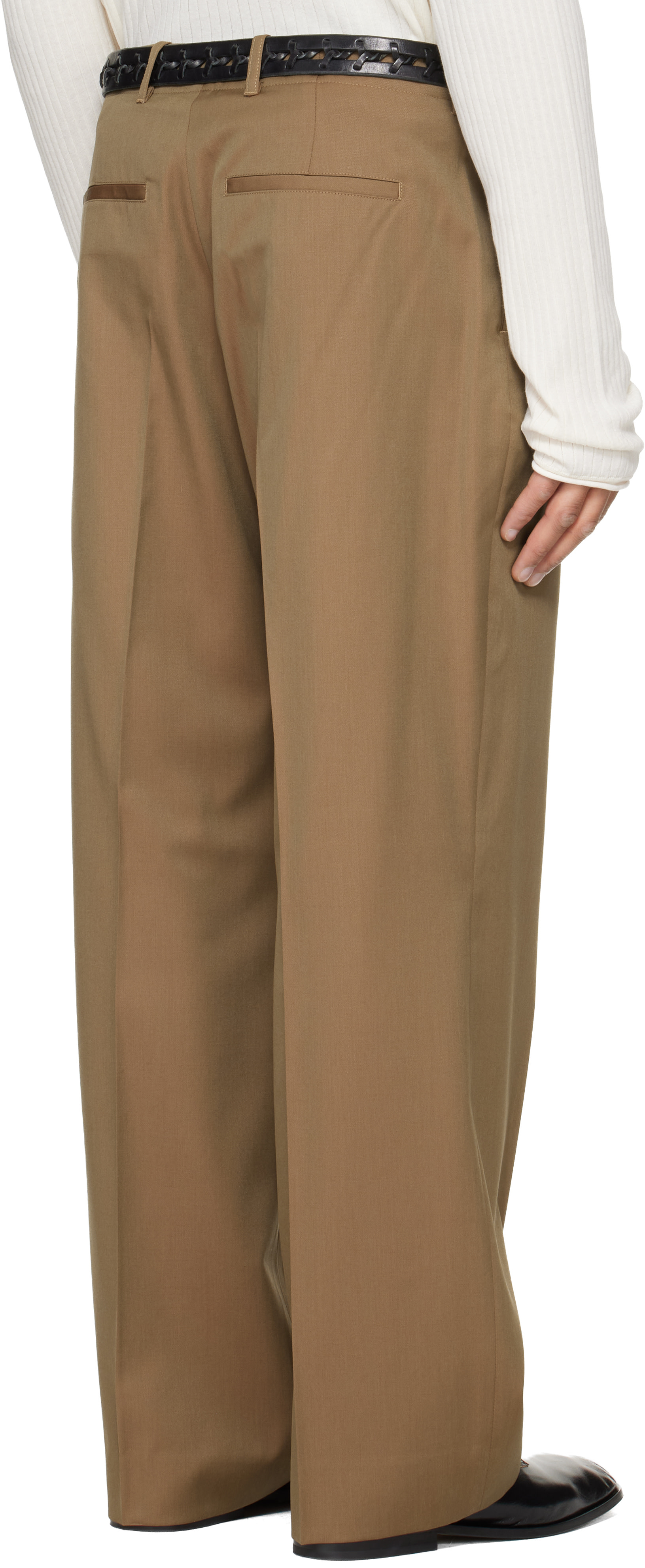 OUR LEGACY: Tan Borrowed Chino Trousers | SSENSE