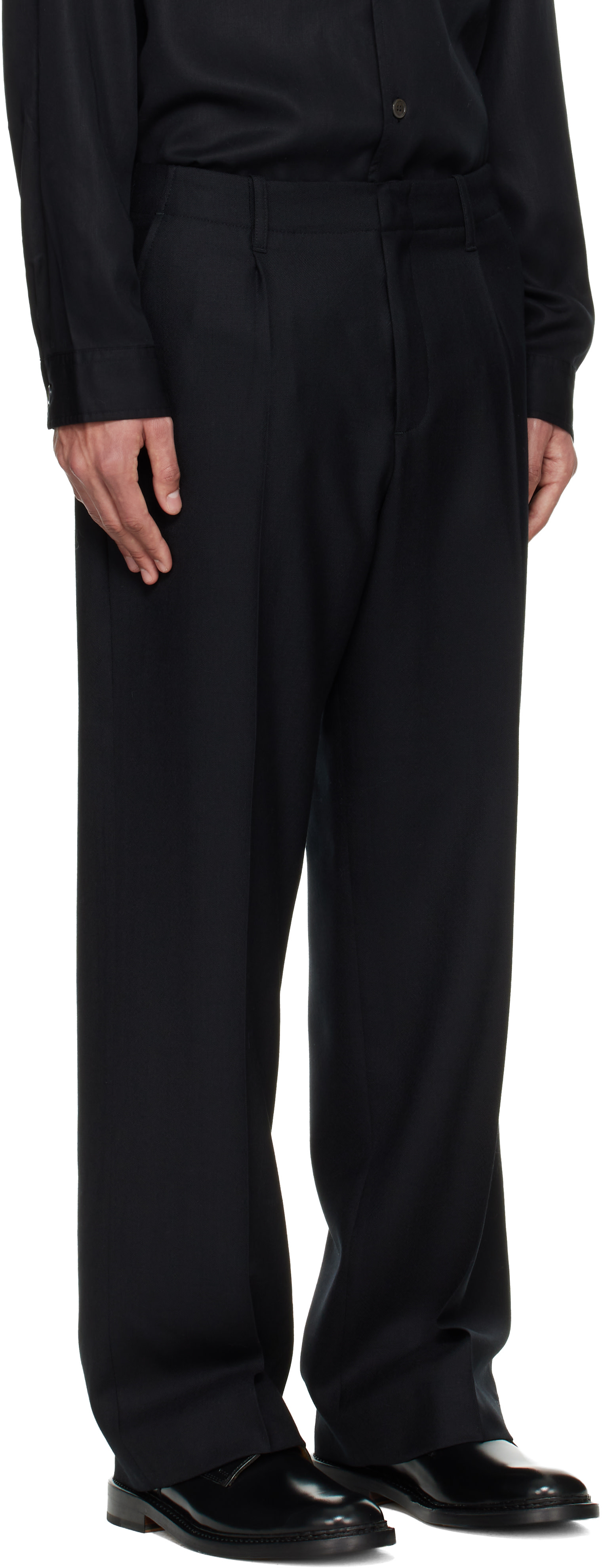 OUR LEGACY: Black Borrowed Chino Trousers | SSENSE