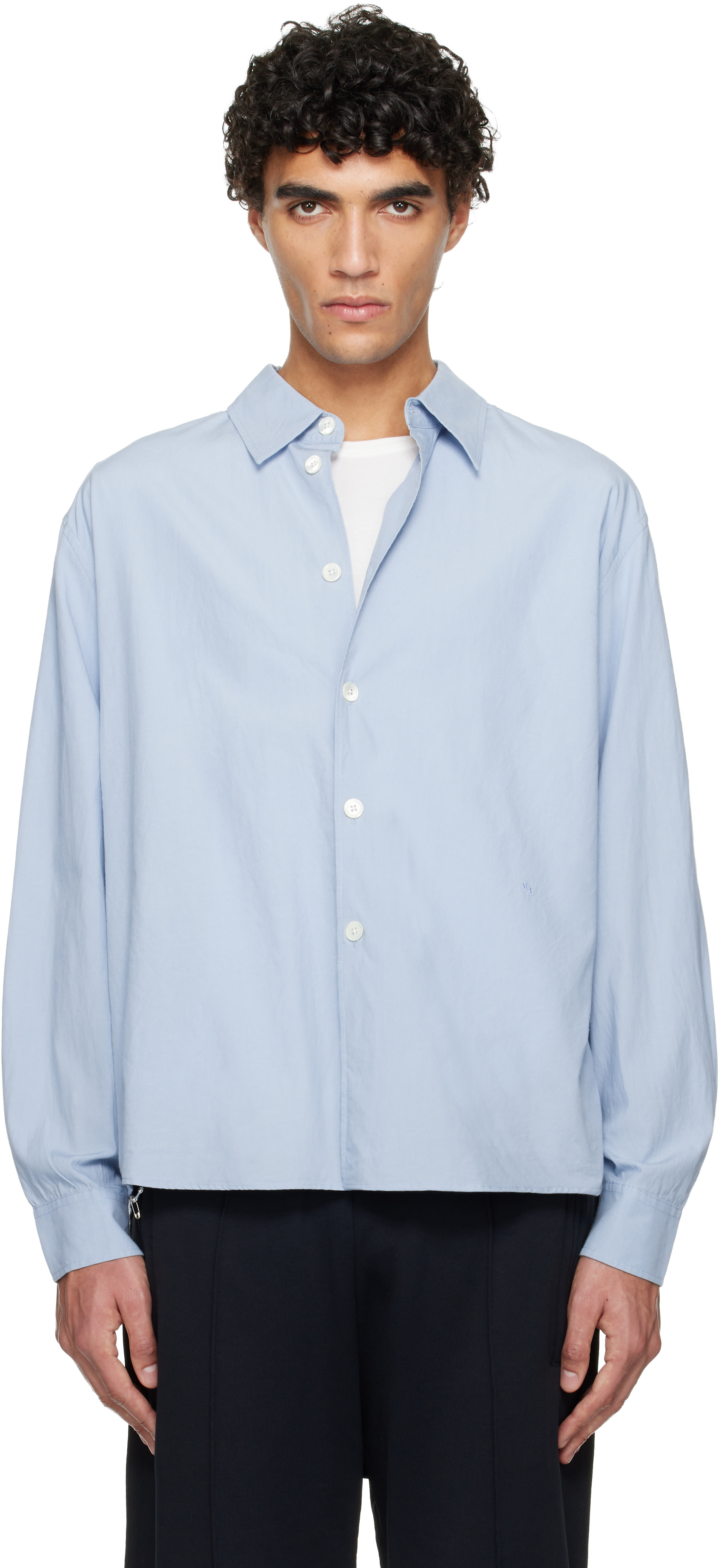 OUR LEGACY - Chemise Beyond bleue