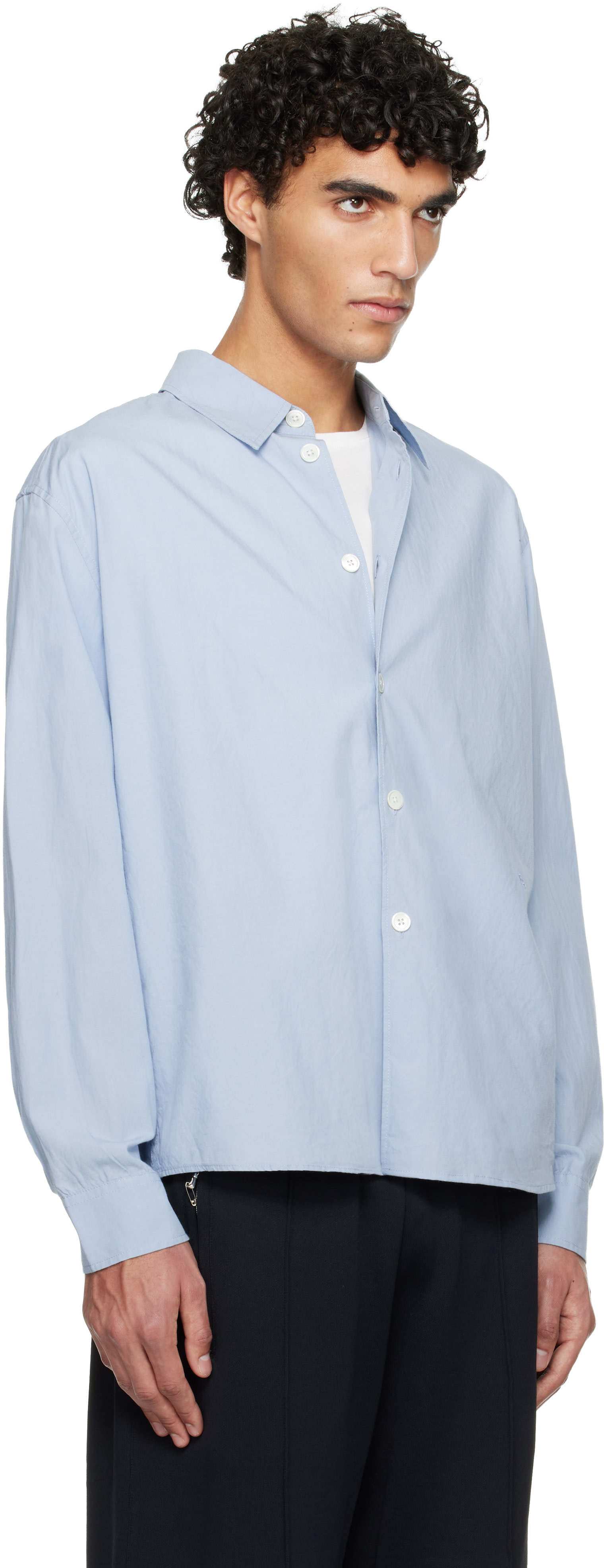 OUR LEGACY - Chemise Beyond bleue