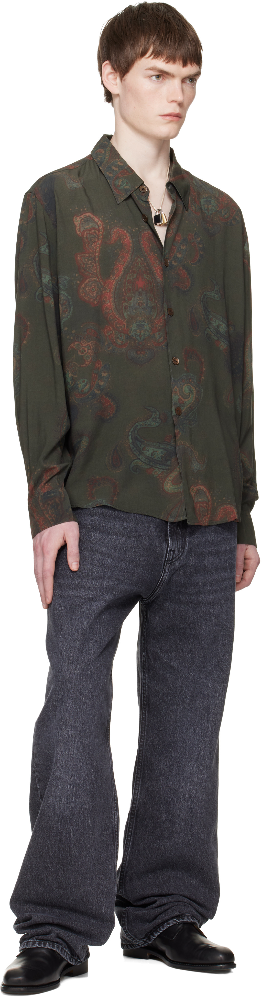 OUR LEGACY - Chemise Beyond verte
