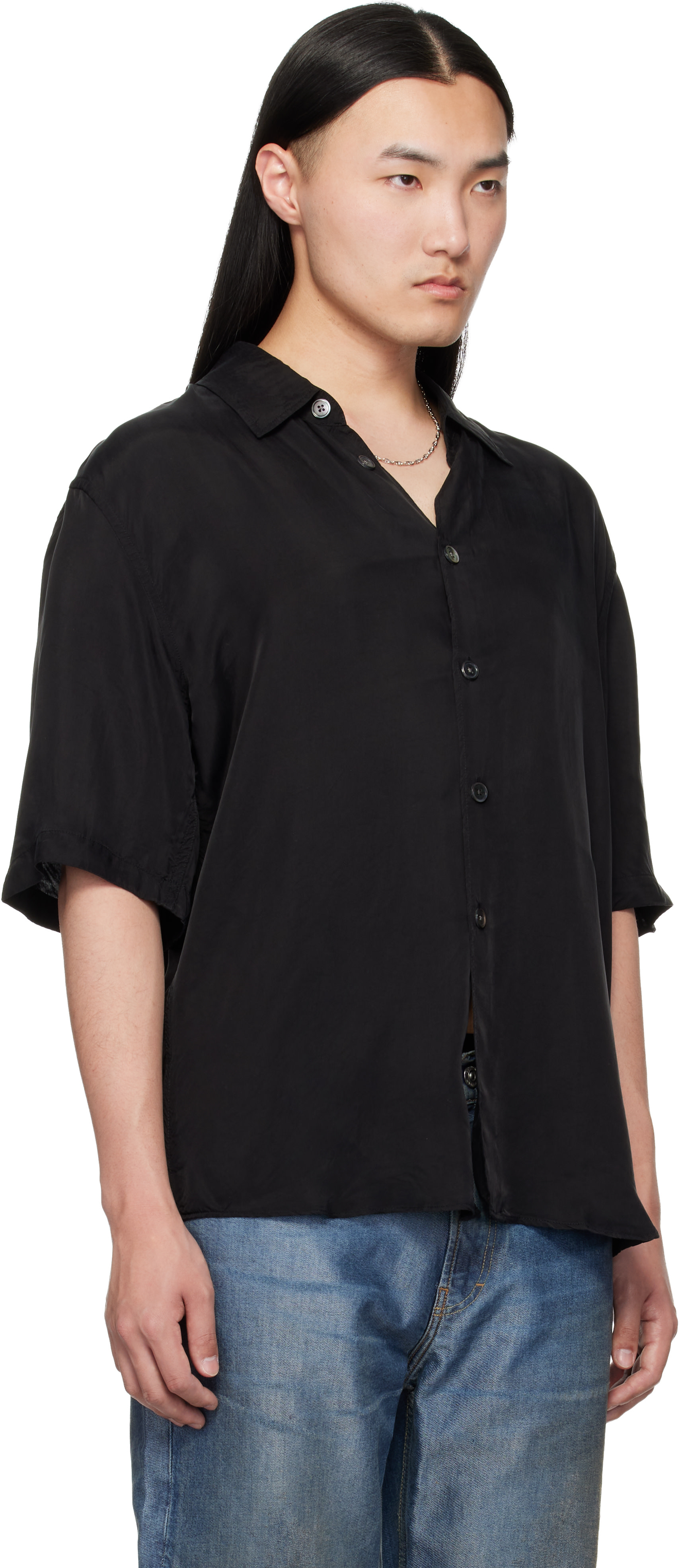 OUR LEGACY: Black Beyond Shortsleeve Shirt | SSENSE